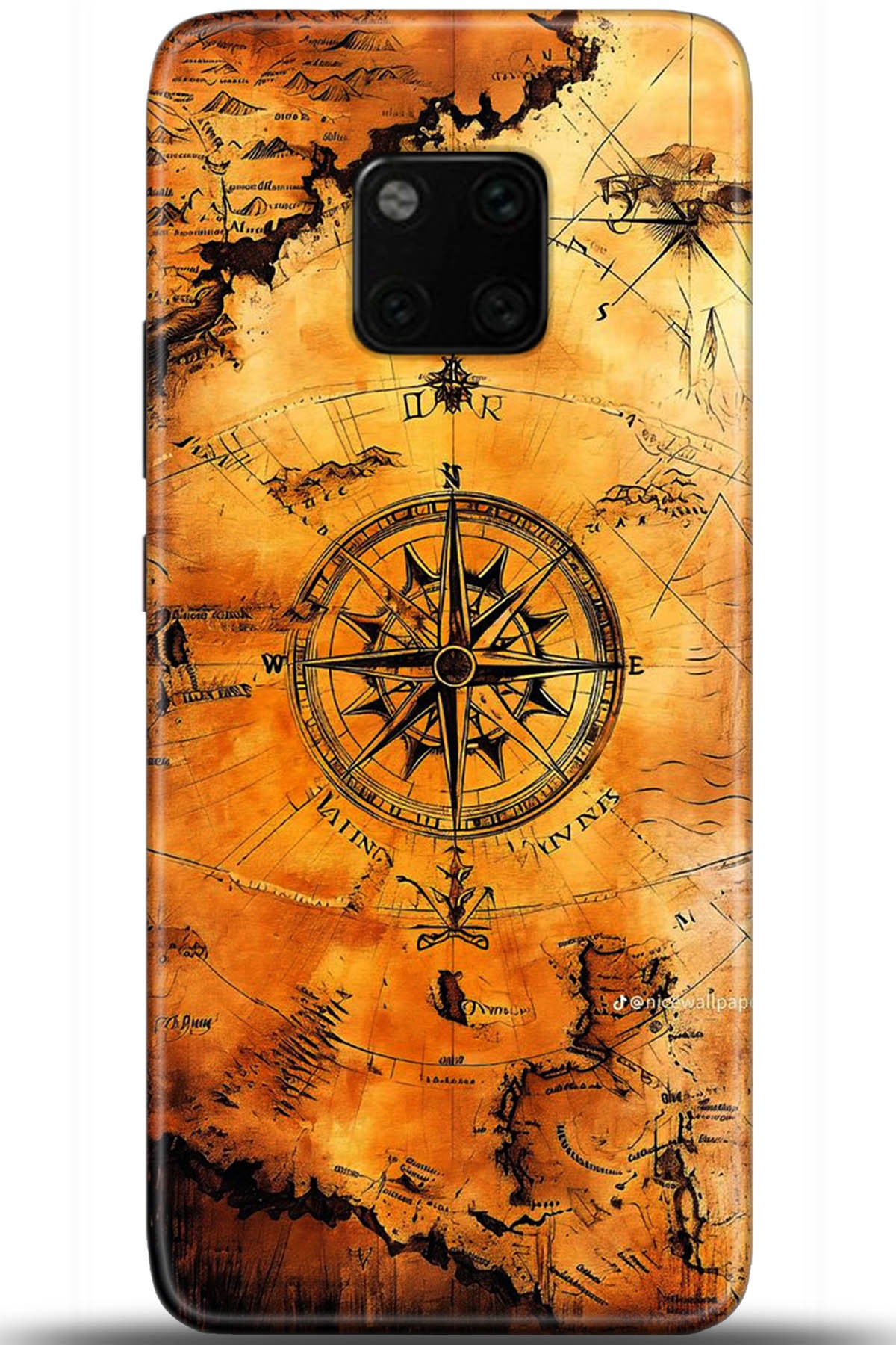 Huawei Mate 20 Pro Uyumlu Kılıf HD Baskılı Kılıf - Followed Institution 5383