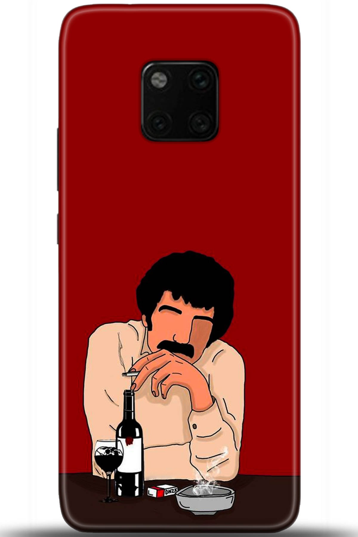 Huawei Mate 20 Pro Uyumlu Kılıf HD Baskılı Kılıf - Followed Institution 5396