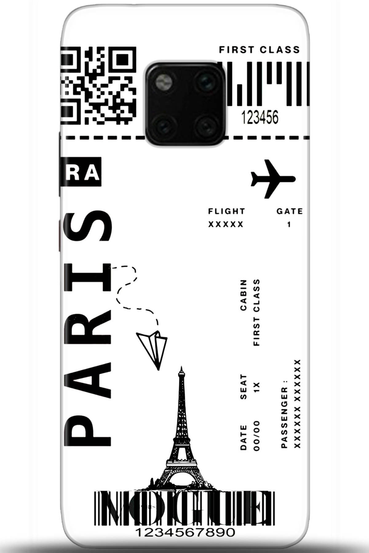 Huawei Mate 20 Pro Uyumlu Kılıf HD Baskılı Kılıf - Followed Institution 5414