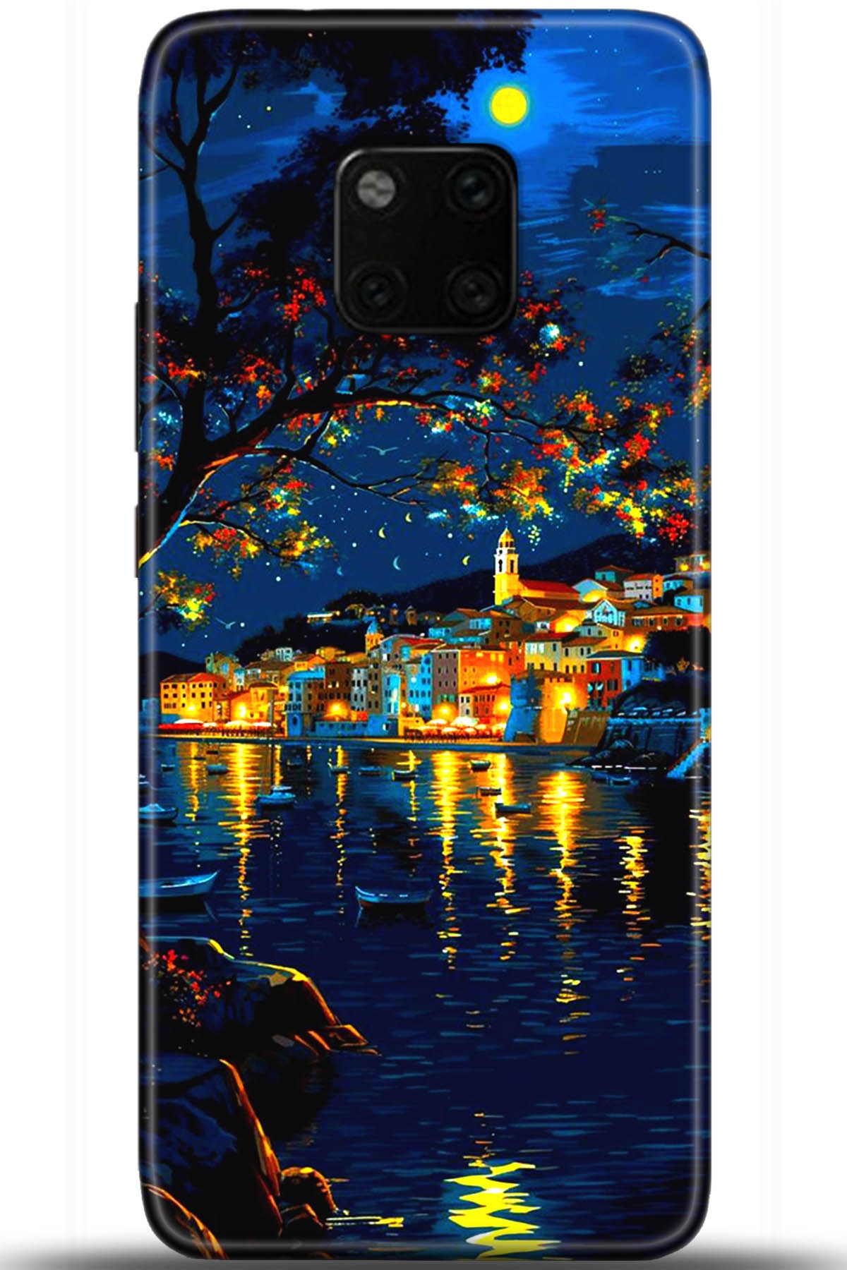 Huawei Mate 20 Pro Uyumlu Kılıf HD Baskılı Kılıf - Followed Institution 5453