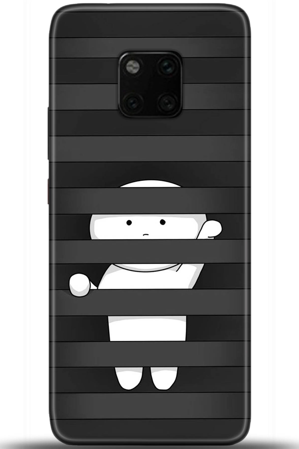 Huawei Mate 20 Pro Uyumlu Kılıf HD Baskılı Kılıf - Followed Institution 5478