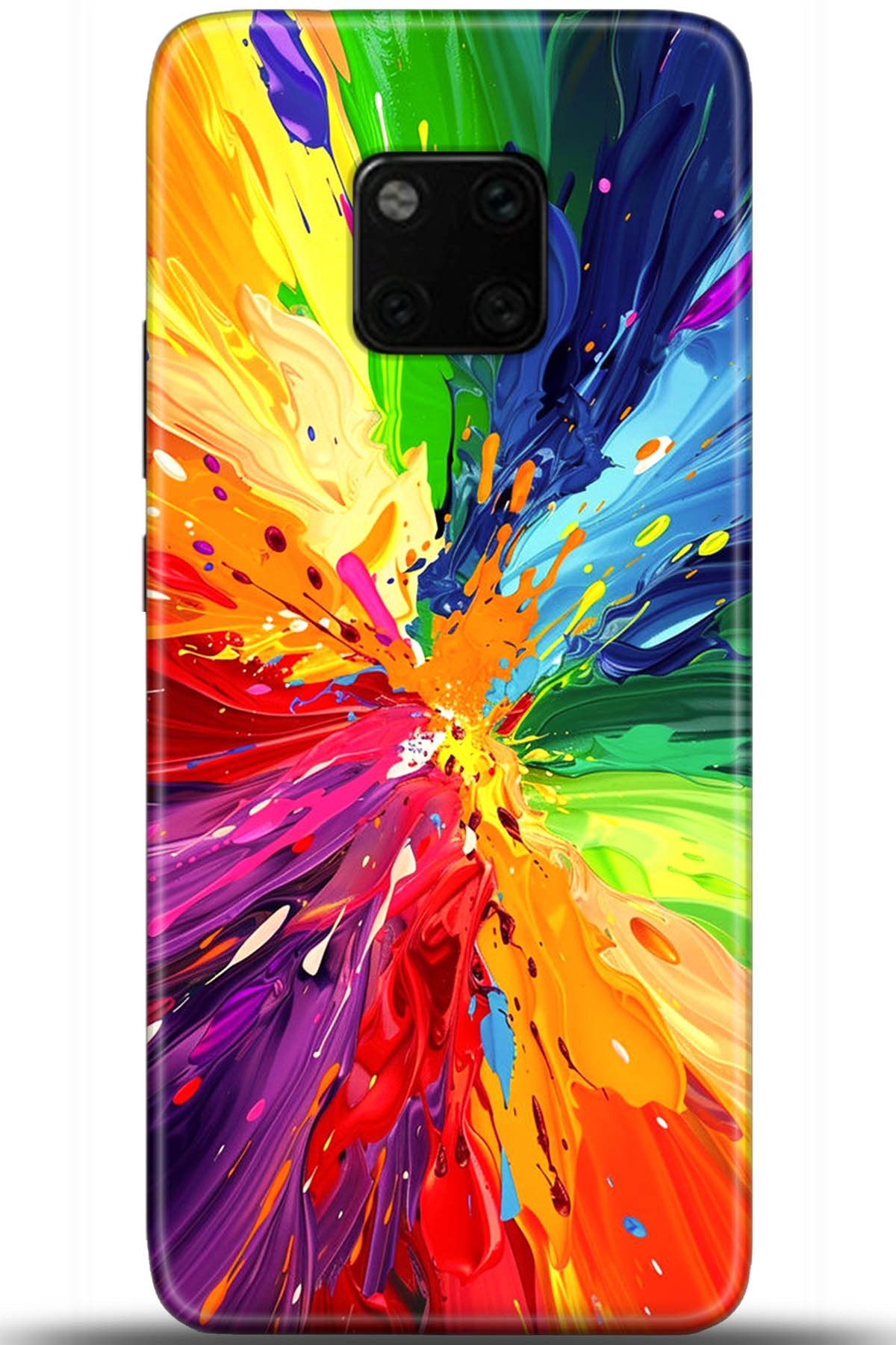 Huawei Mate 20 Pro Uyumlu Kılıf HD Baskılı Kılıf - Followed Institution 5513