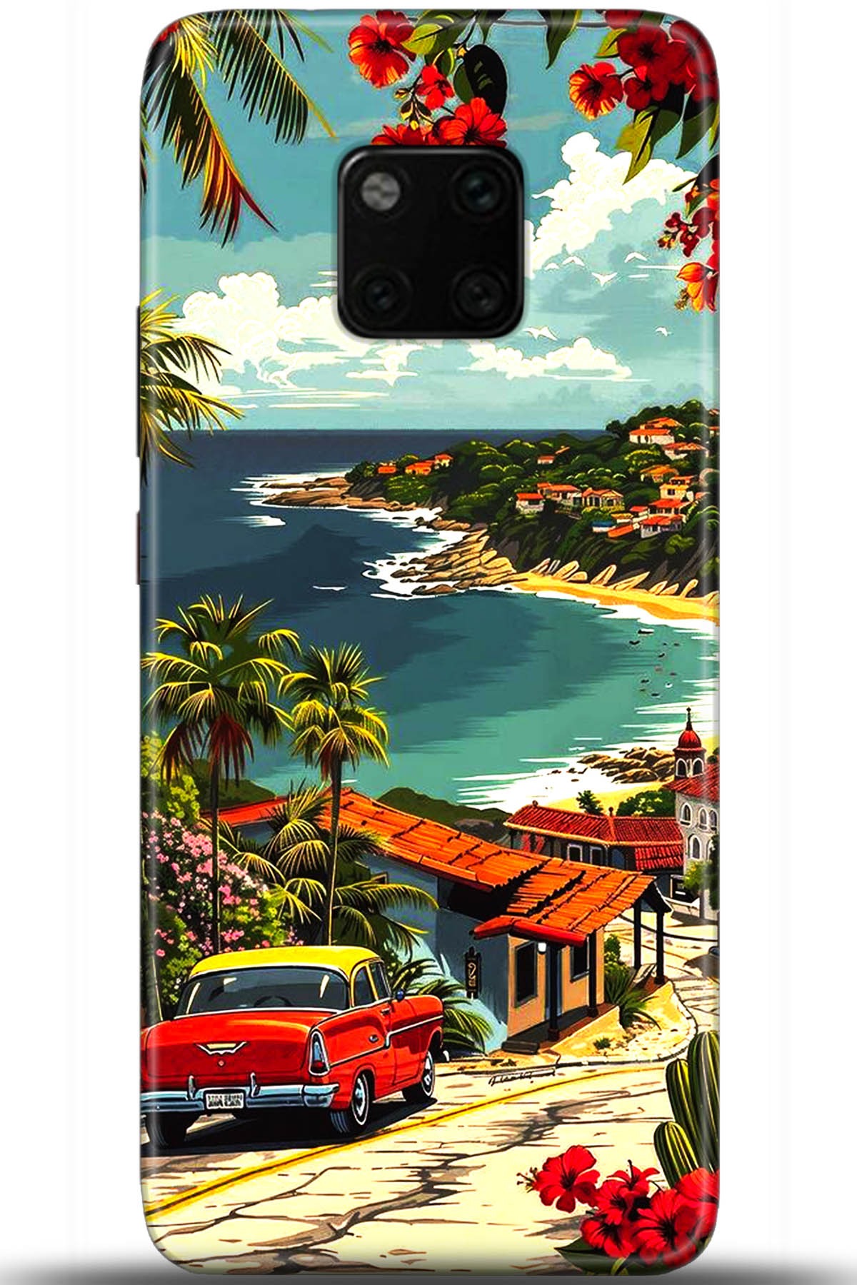 Huawei Mate 20 Pro Uyumlu Kılıf HD Baskılı Kılıf - Followed Institution 5560