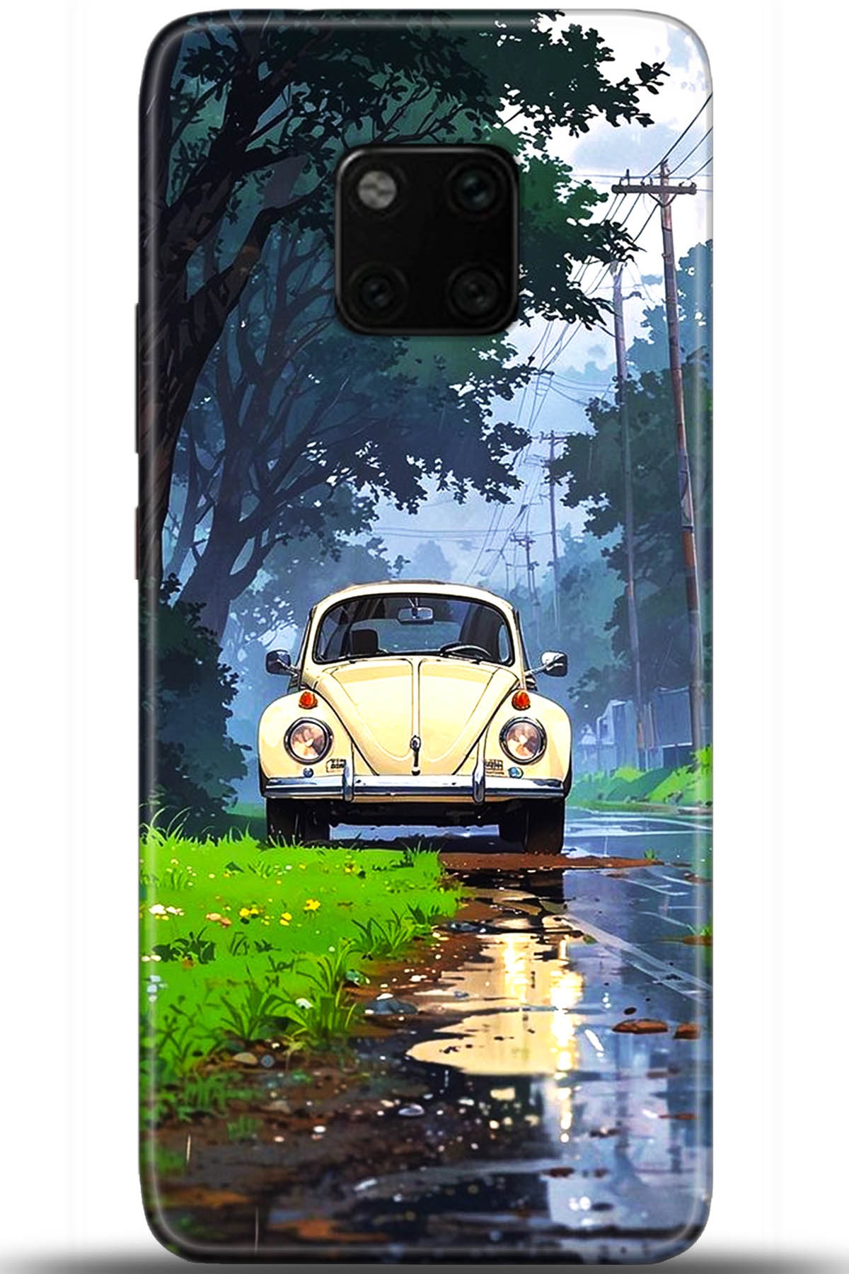 Huawei Mate 20 Pro Uyumlu Kılıf HD Baskılı Kılıf - Followed Institution 5562