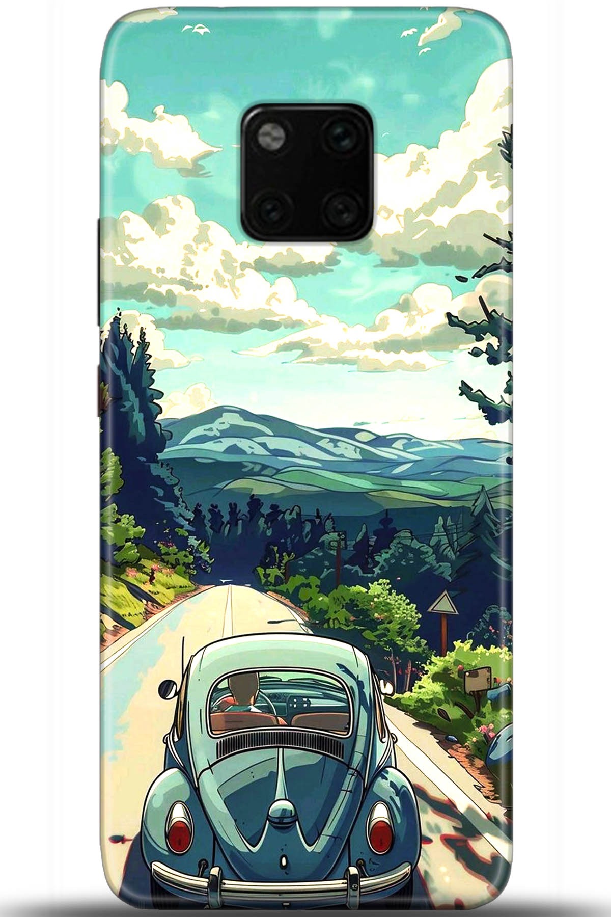 Huawei Mate 20 Pro Uyumlu Kılıf HD Baskılı Kılıf - Followed Institution 5563