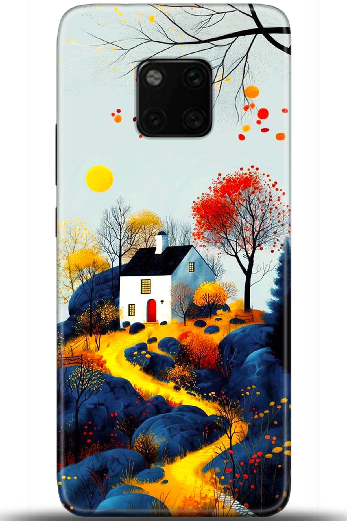 Huawei Mate 20 Pro Uyumlu Kılıf HD Baskılı Kılıf - Followed Institution 5569