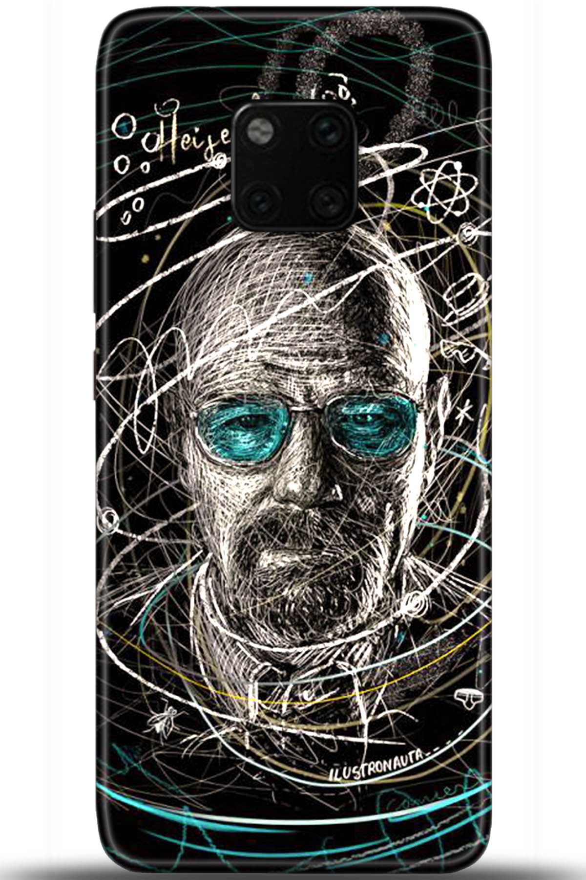 Huawei Mate 20 Pro Uyumlu Kılıf HD Baskılı Kılıf - Followed Institution 5619