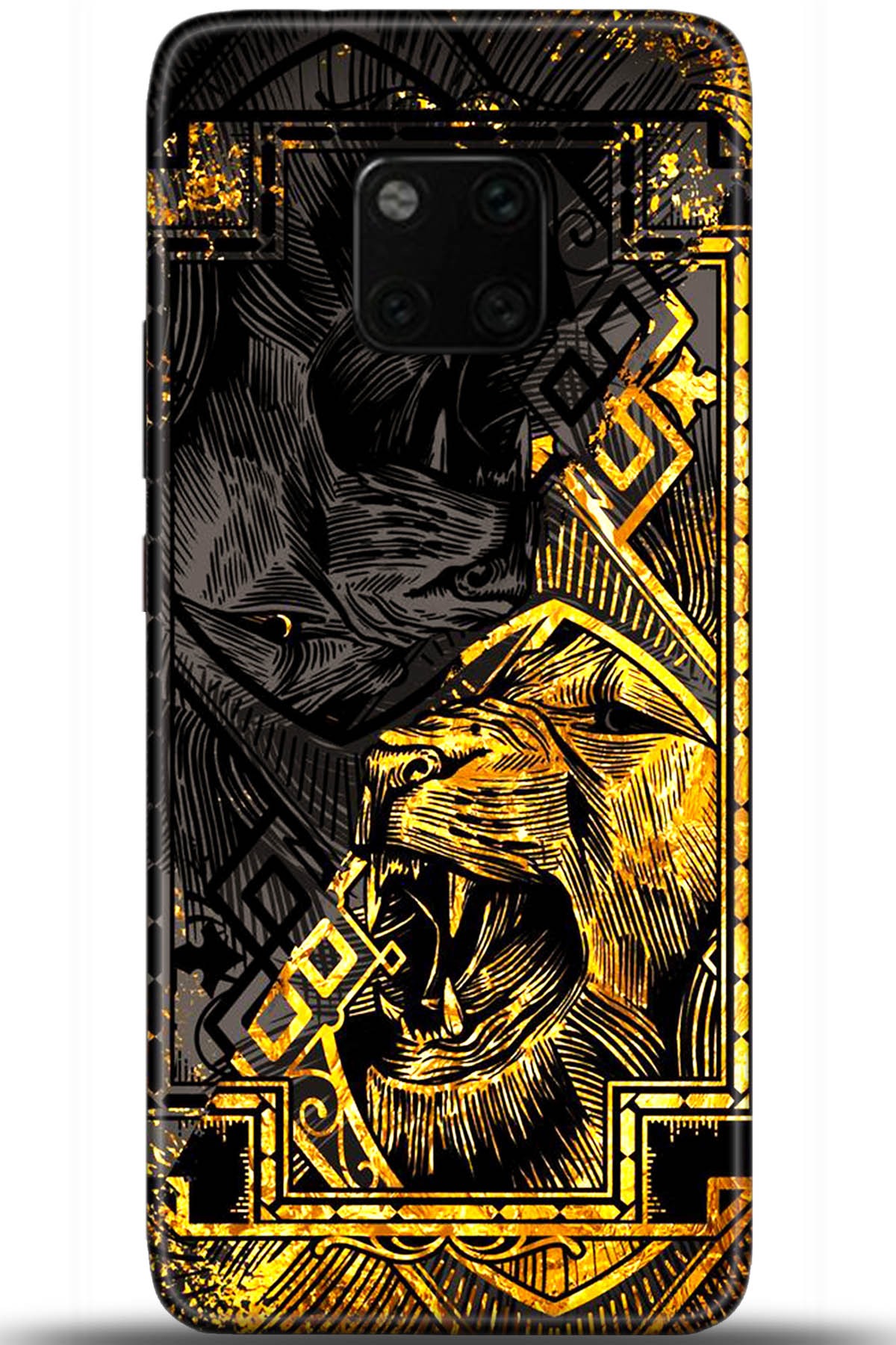 Huawei Mate 20 Pro Uyumlu Kılıf HD Baskılı Kılıf - Followed Institution 5629