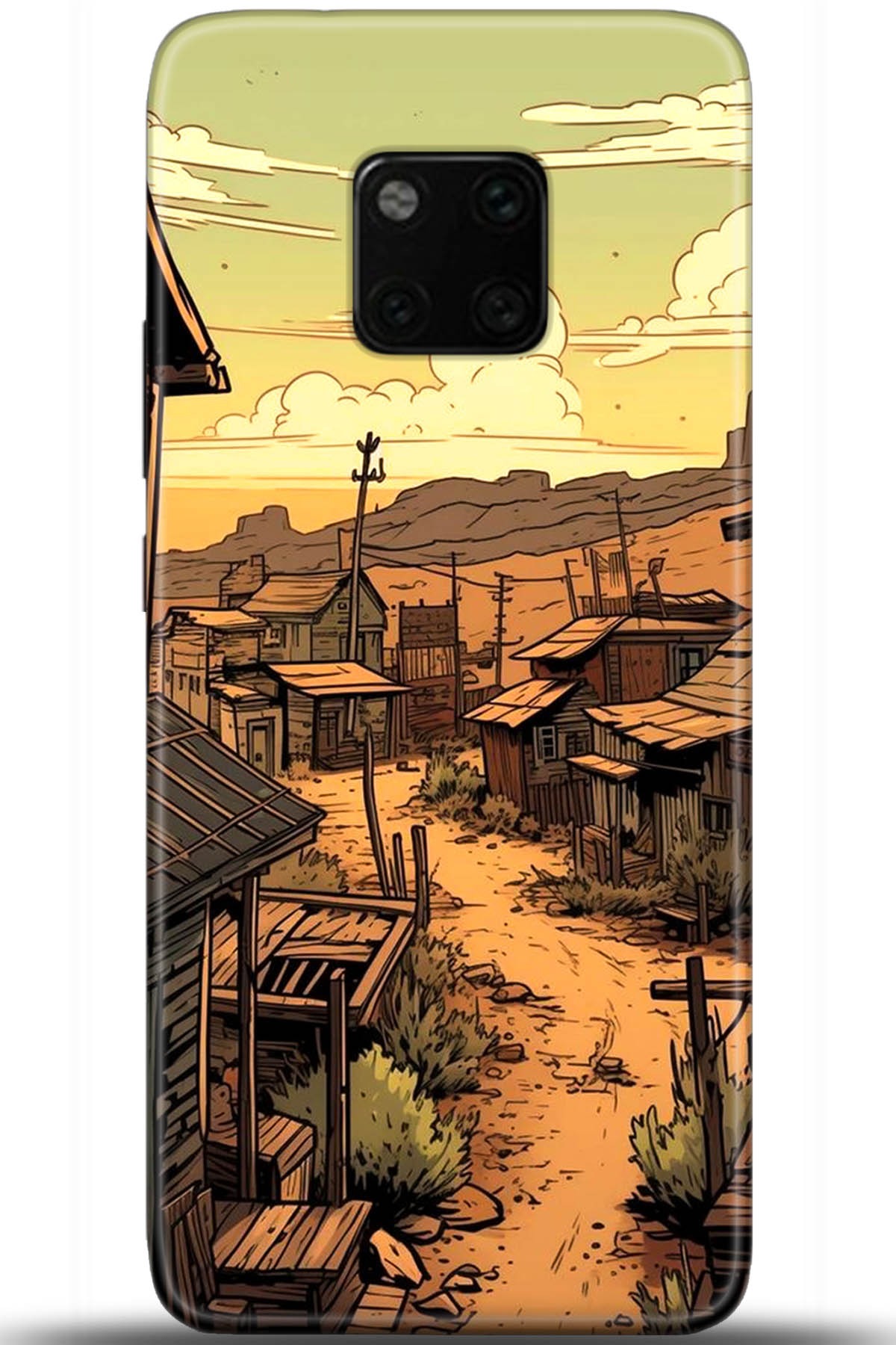 Huawei Mate 20 Pro Uyumlu Kılıf HD Baskılı Kılıf - Followed Institution 5676