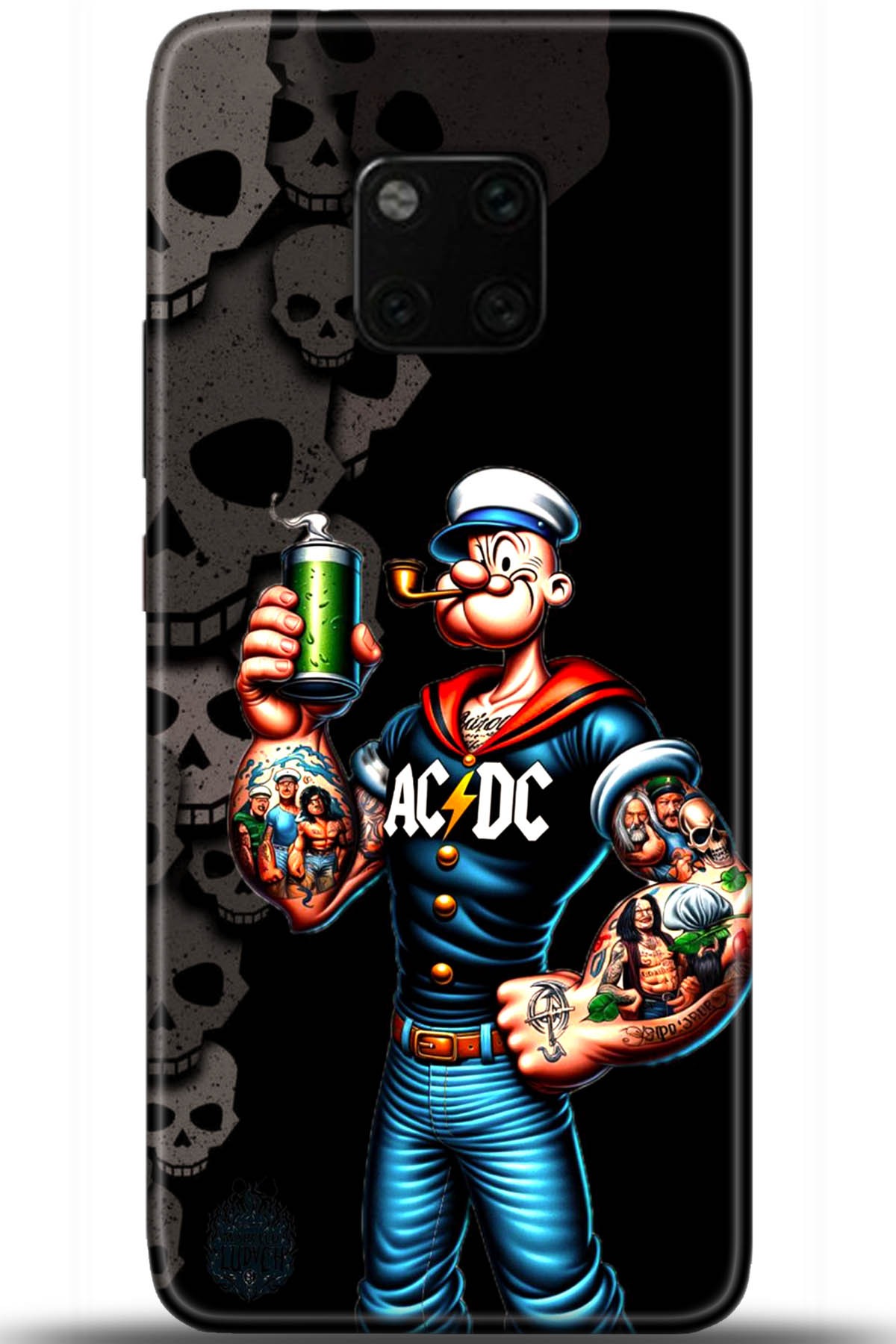 Huawei Mate 20 Pro Uyumlu Kılıf HD Baskılı Kılıf - Followed Institution 5696