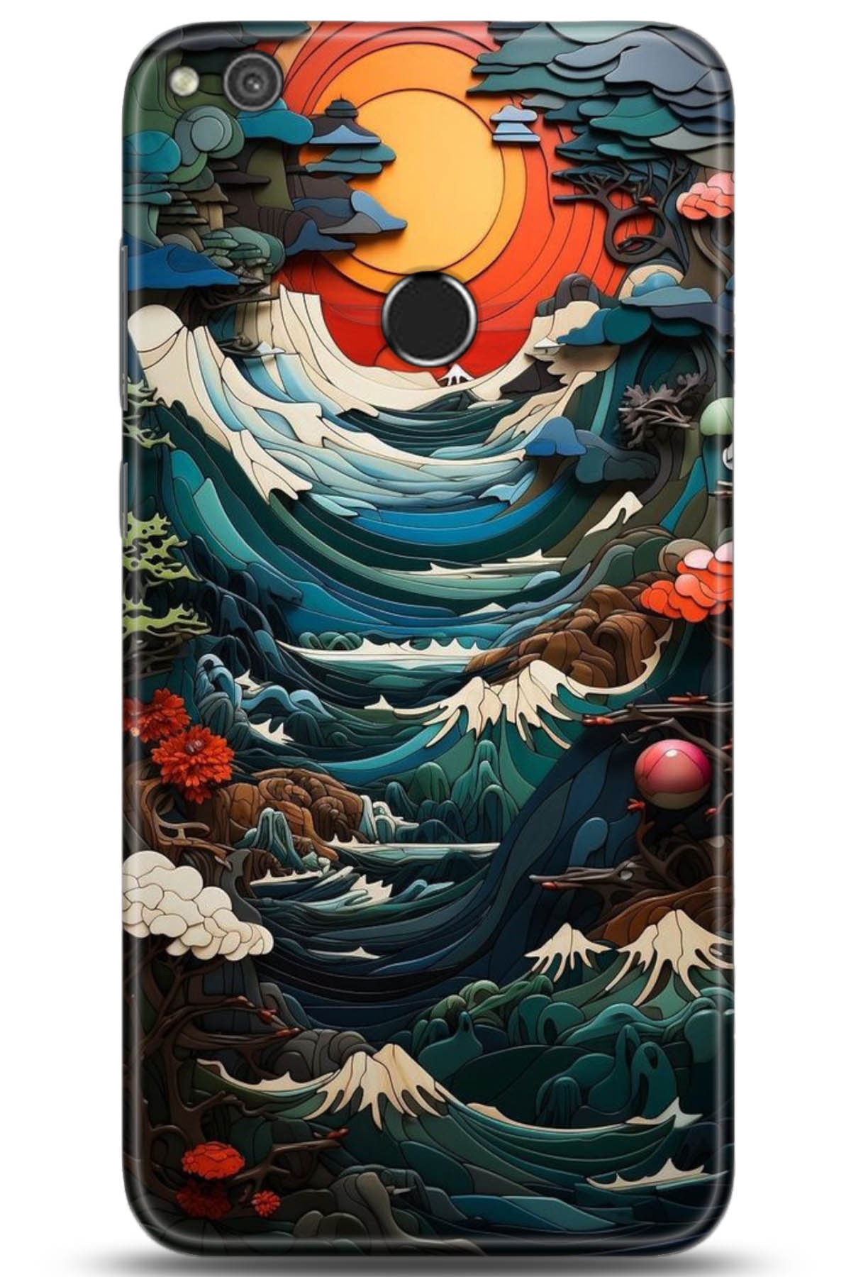 Huawei P9 Lite 2017 Uyumlu Kılıf HD Baskılı Kılıf - Followed Institution 5009