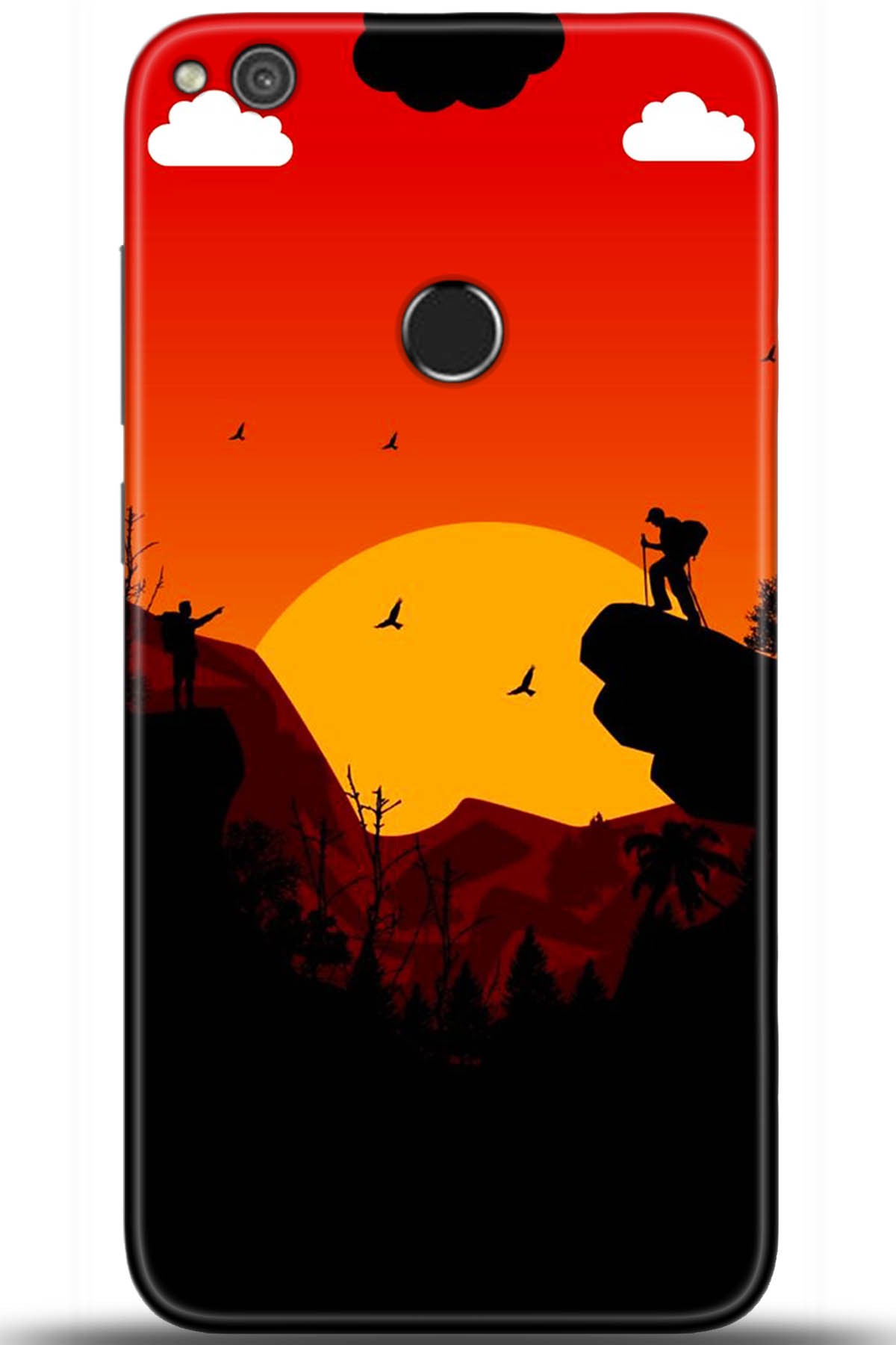 Huawei P9 Lite 2017 Uyumlu Kılıf HD Baskılı Kılıf - Followed Institution 5407