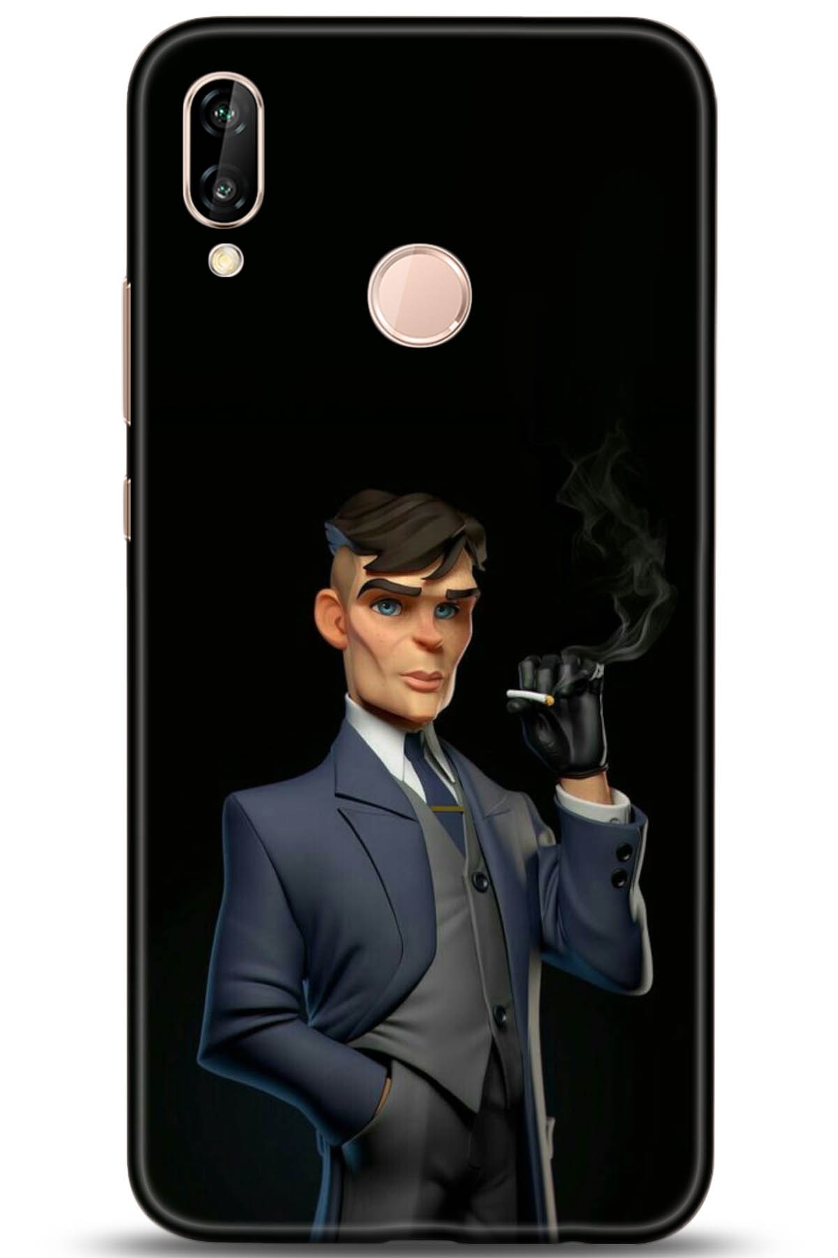 Huawei P20 Lite Uyumlu Kılıf HD Baskılı Kılıf - Followed Institution 5013