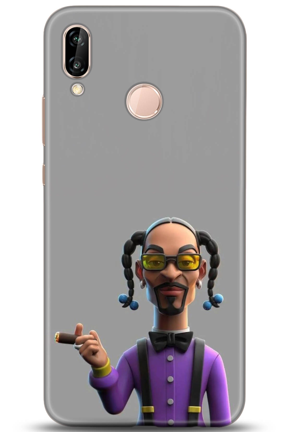 Huawei P20 Lite Uyumlu Kılıf HD Baskılı Kılıf - Followed Institution 5025