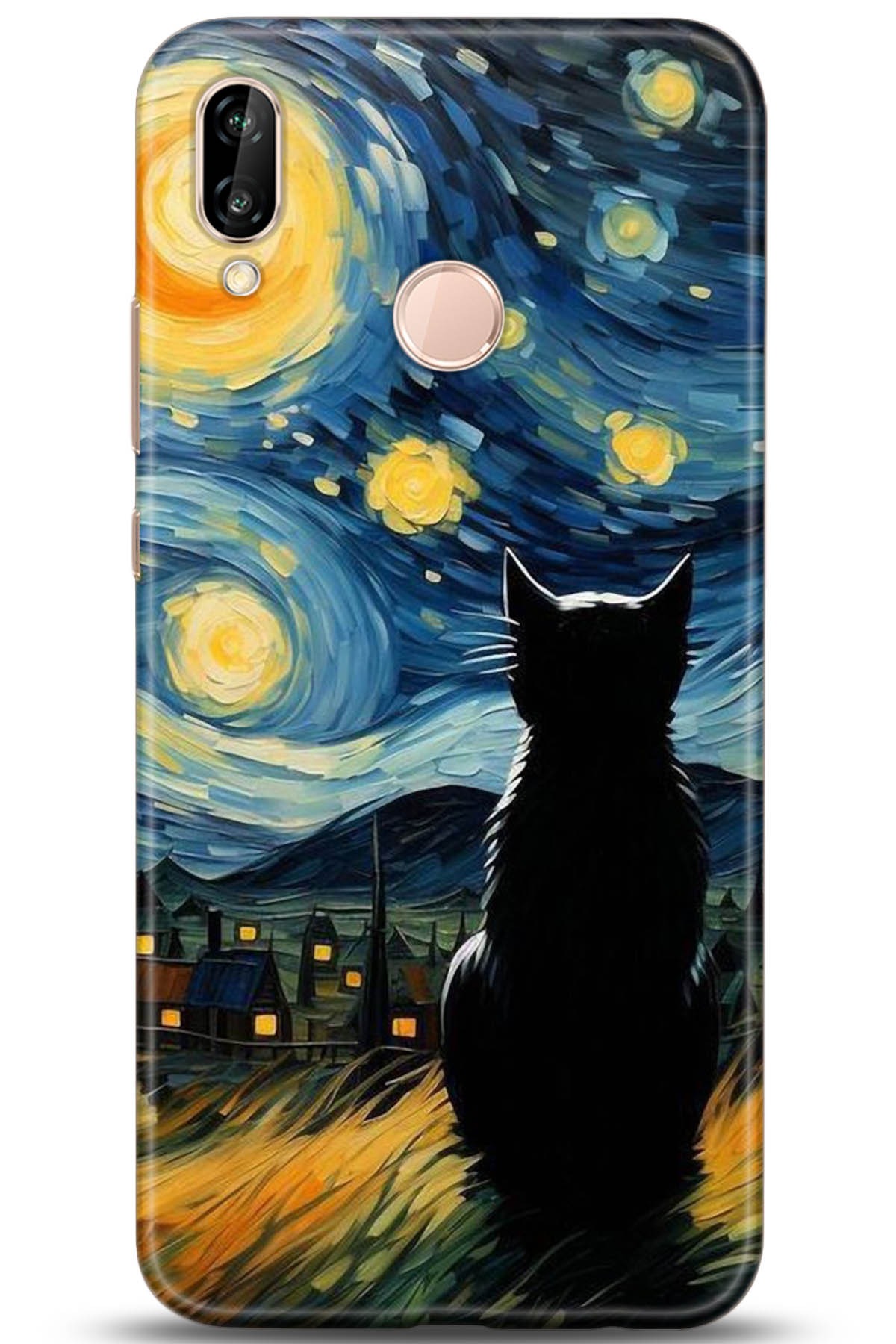 Huawei P20 Lite Uyumlu Kılıf HD Baskılı Kılıf - Followed Institution 5034