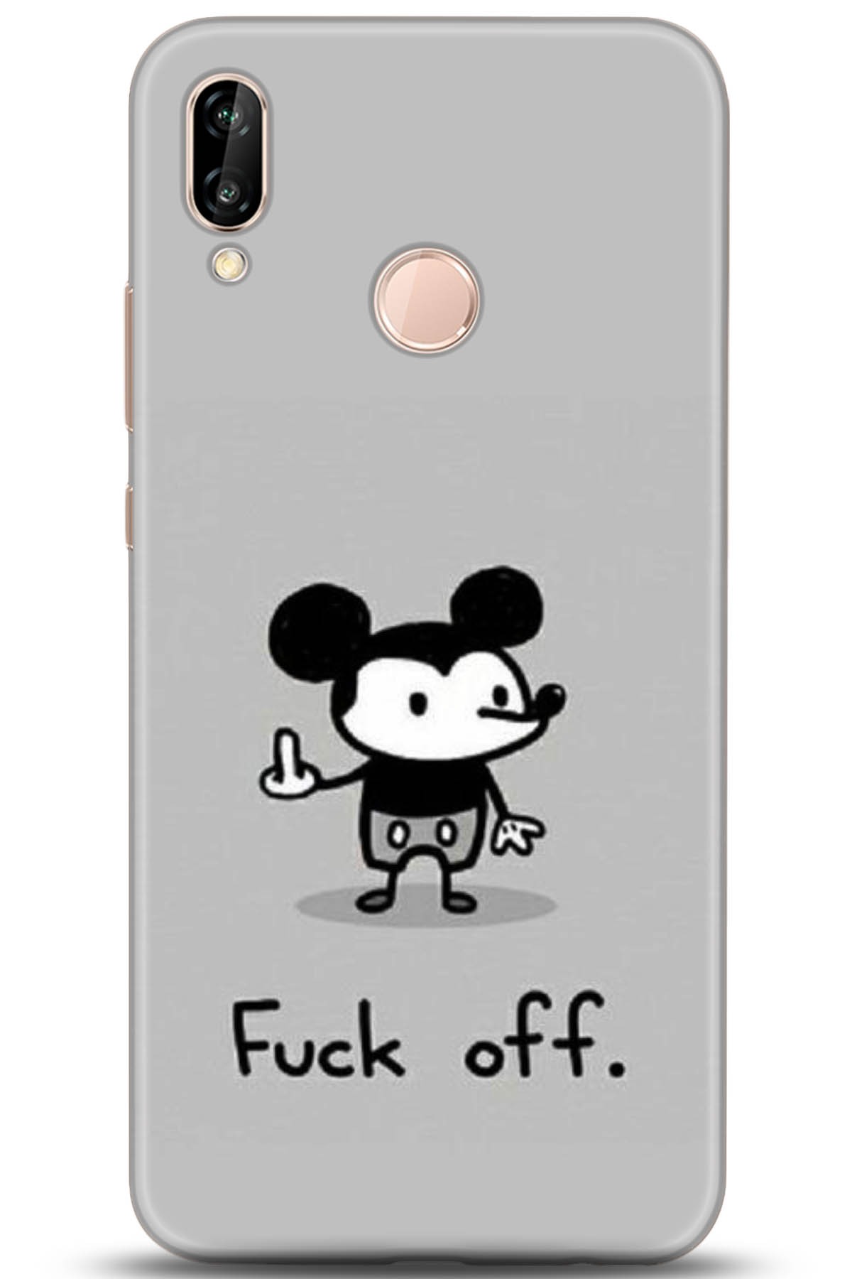 Huawei P20 Lite Uyumlu Kılıf HD Baskılı Kılıf - Followed Institution 5035