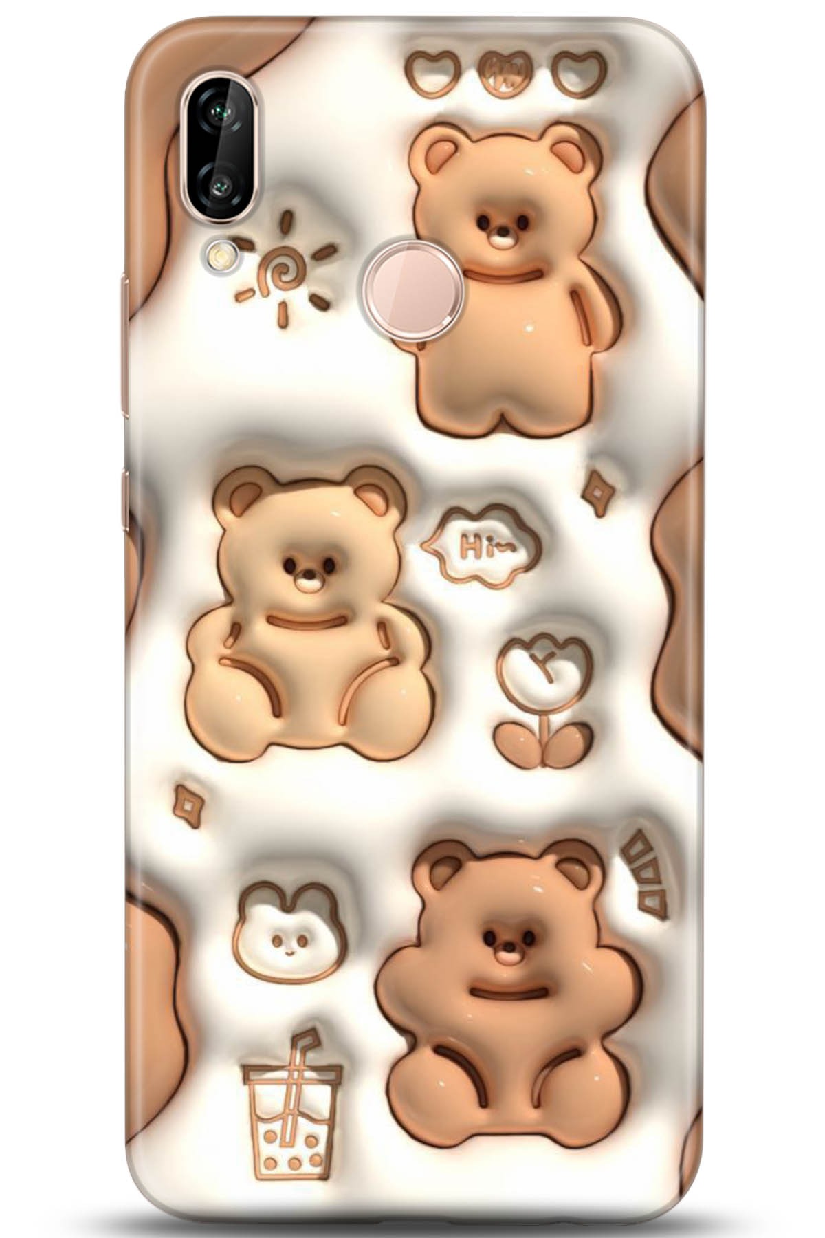 Huawei P20 Lite Uyumlu Kılıf HD Baskılı Kılıf - Followed Institution 5047