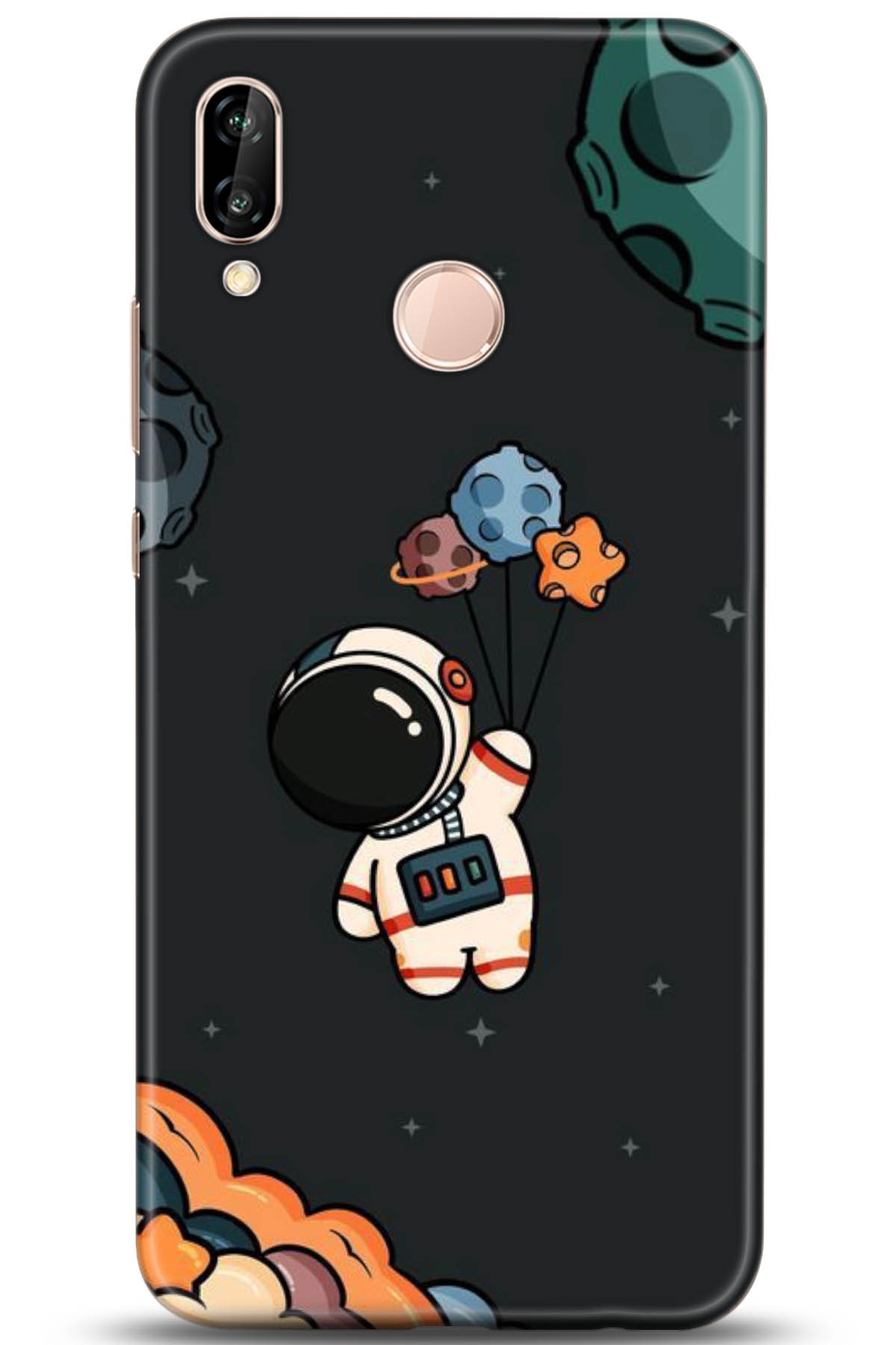 Huawei P20 Lite Uyumlu Kılıf HD Baskılı Kılıf - Followed Institution 5069