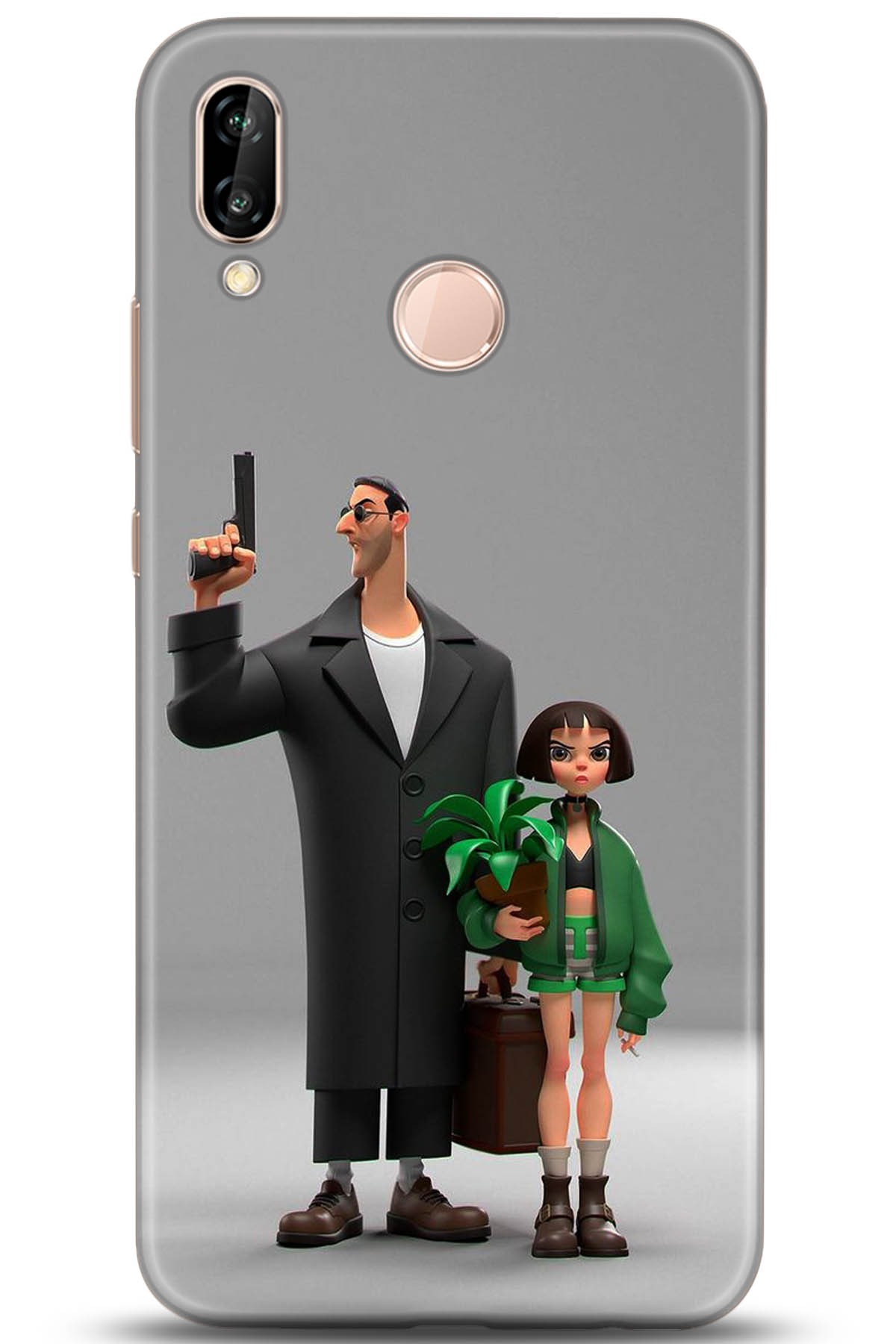 Huawei P20 Lite Uyumlu Kılıf HD Baskılı Kılıf - Followed Institution 5079