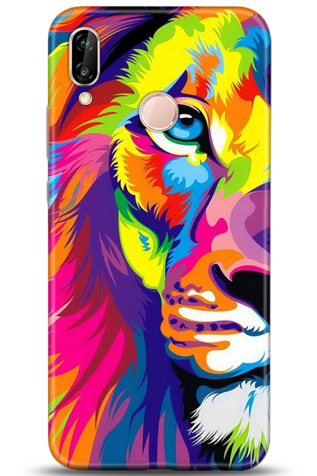 Huawei P20 Lite Uyumlu Kılıf HD Baskılı Kılıf - Followed Institution 5084