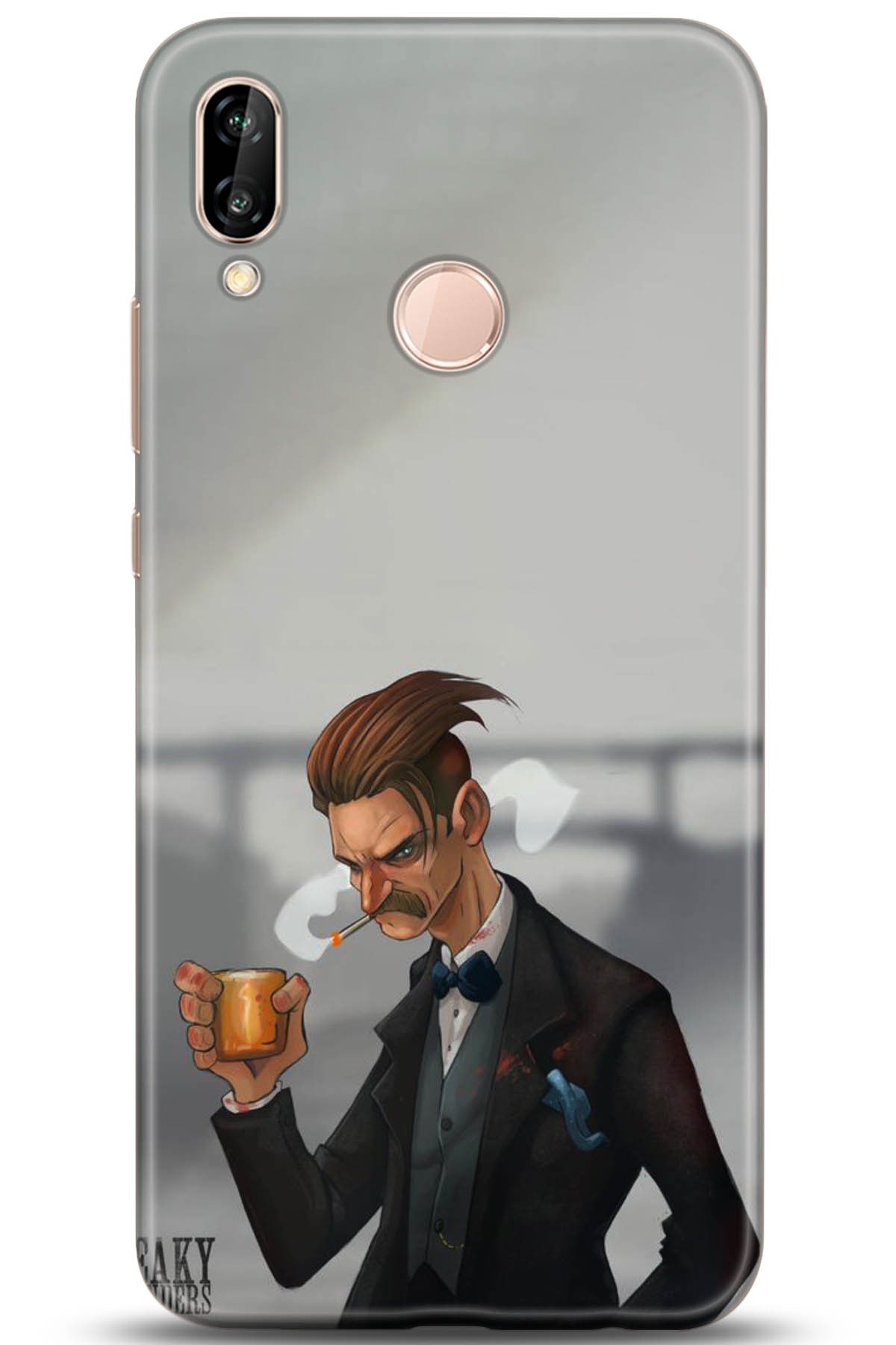 Huawei P20 Lite Uyumlu Kılıf HD Baskılı Kılıf - Followed Institution 5088