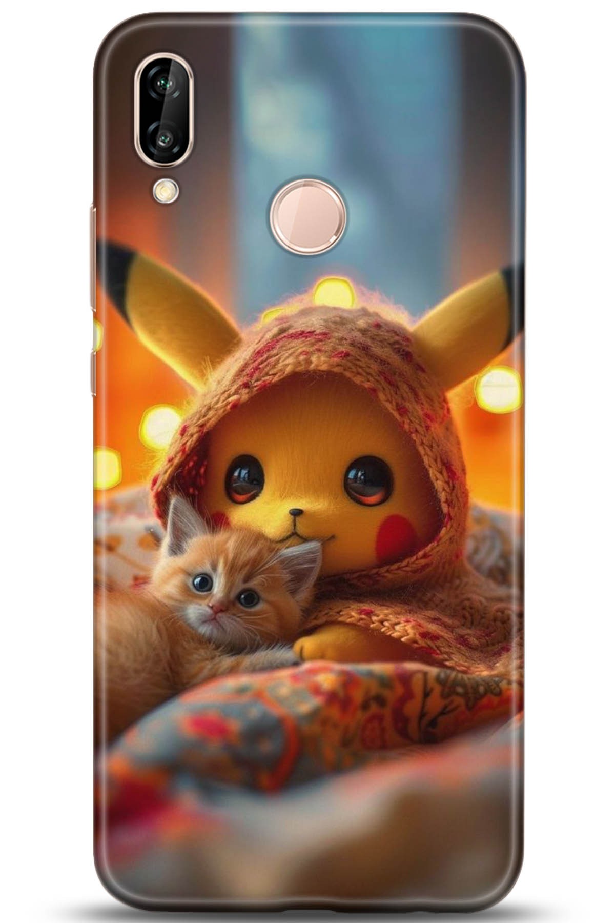 Huawei P20 Lite Uyumlu Kılıf HD Baskılı Kılıf - Followed Institution 5127