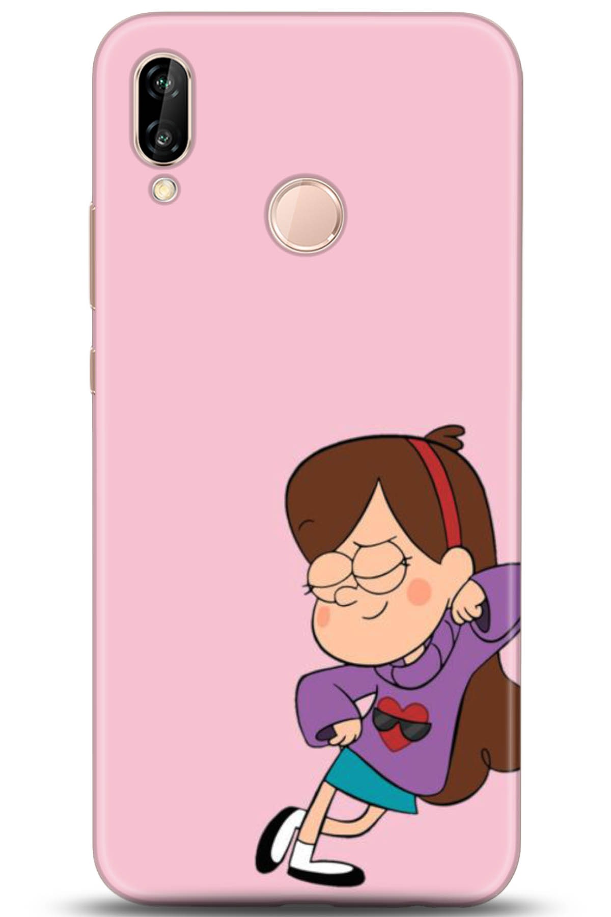 Huawei P20 Lite Uyumlu Kılıf HD Baskılı Kılıf - Followed Institution 5163