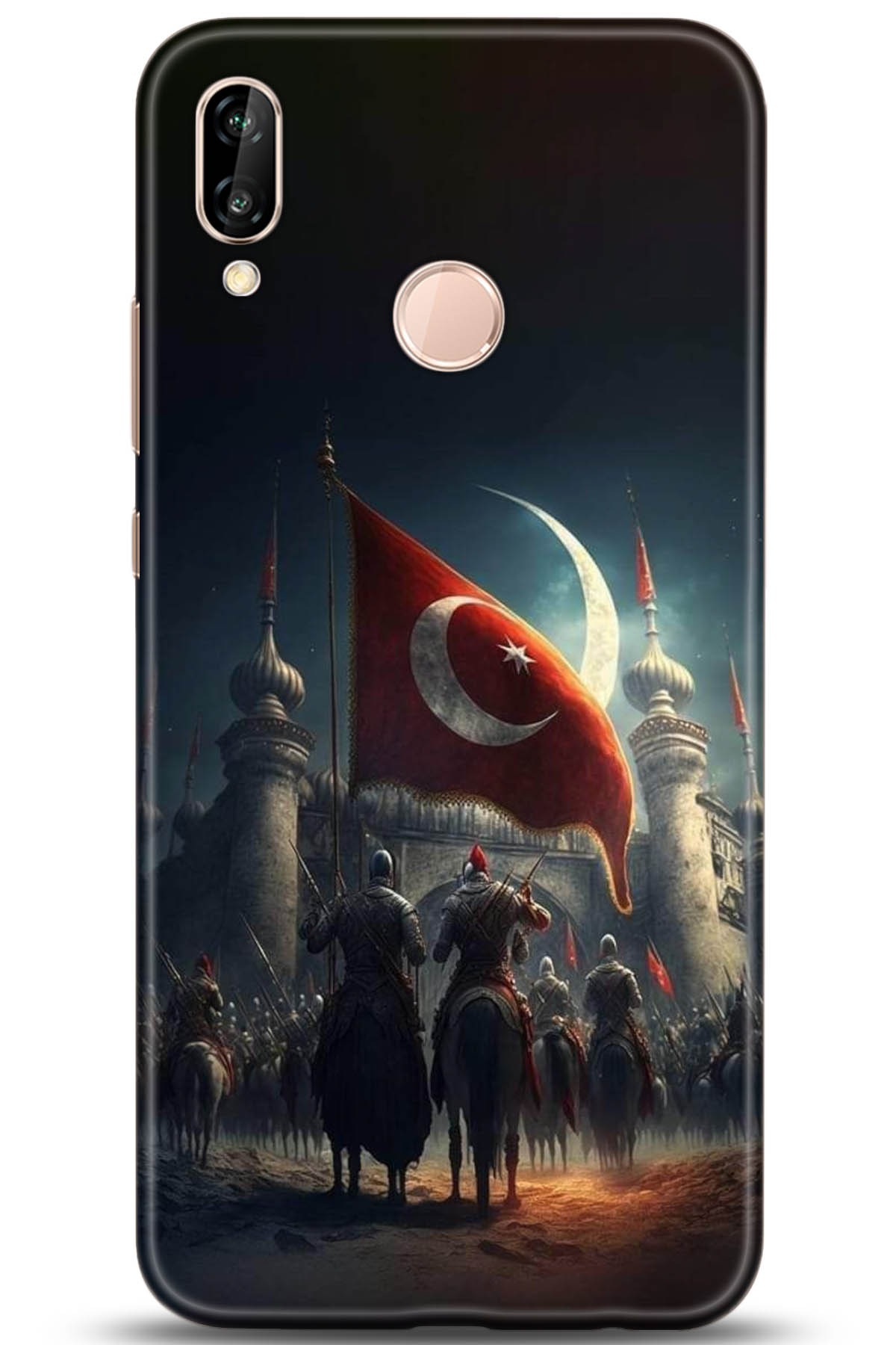 Huawei P20 Lite Uyumlu Kılıf HD Baskılı Kılıf - Followed Institution 5186
