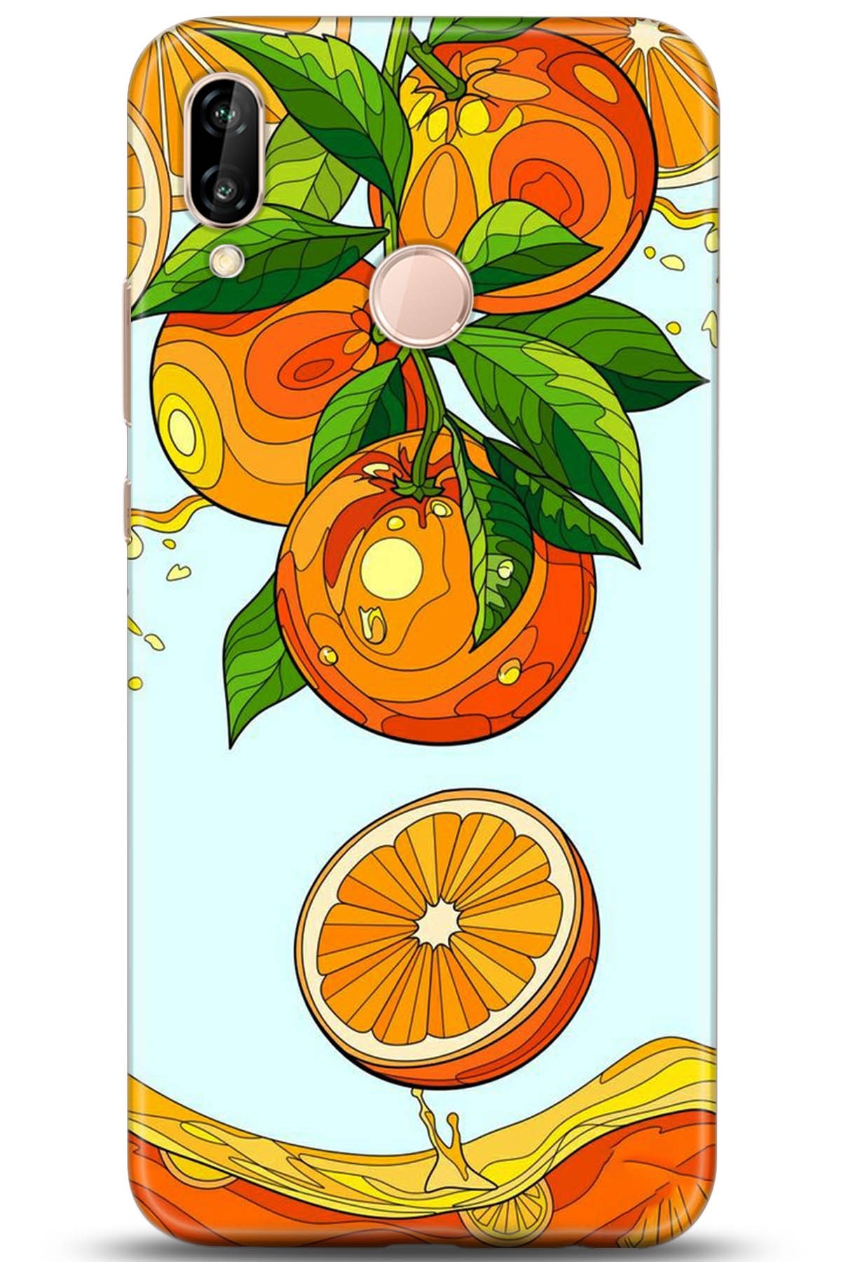 Huawei P20 Lite Uyumlu Kılıf HD Baskılı Kılıf - Followed Institution 5202