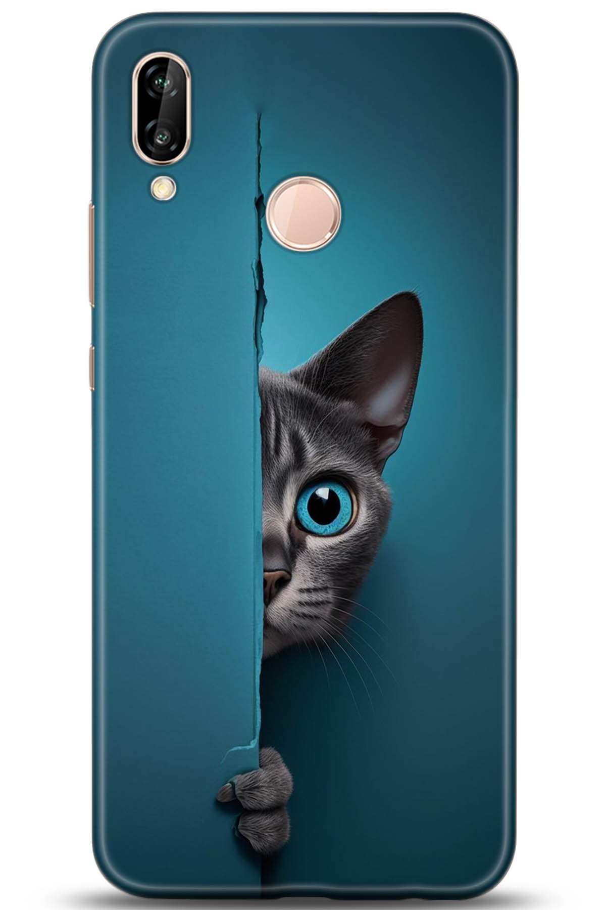 Huawei P20 Lite Uyumlu Kılıf HD Baskılı Kılıf - Followed Institution 5204