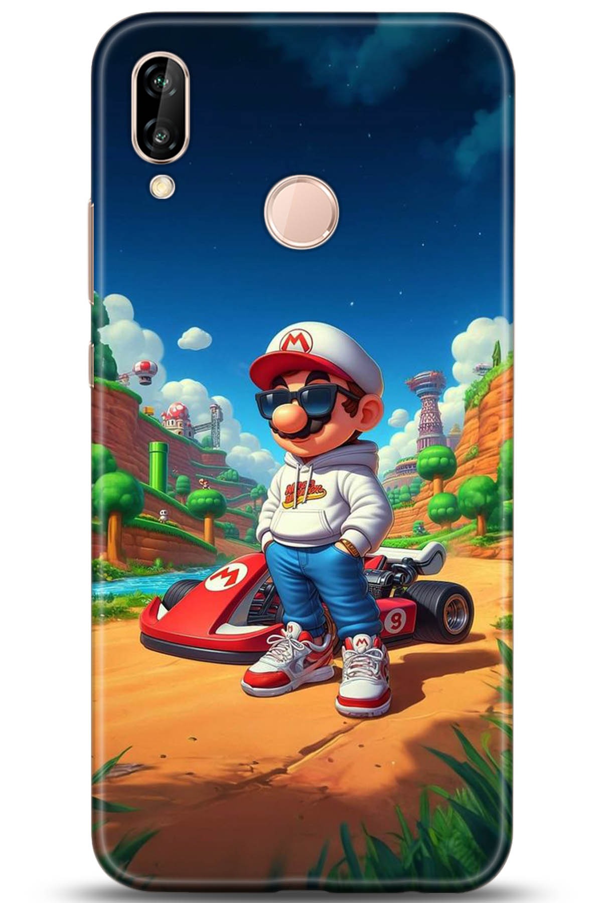 Huawei P20 Lite Uyumlu Kılıf HD Baskılı Kılıf - Followed Institution 5207