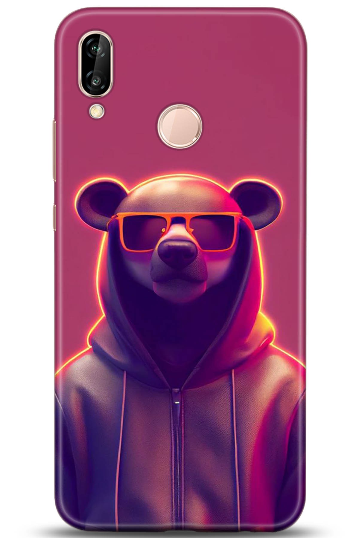 Huawei P20 Lite Uyumlu Kılıf HD Baskılı Kılıf - Followed Institution 5212