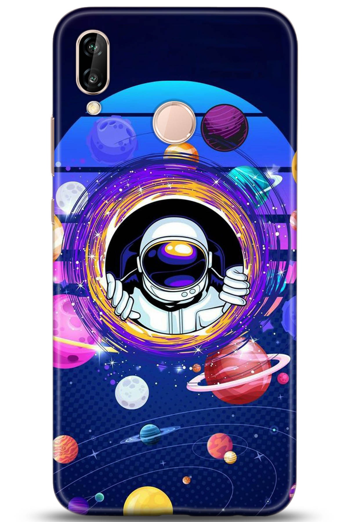 Huawei P20 Lite Uyumlu Kılıf HD Baskılı Kılıf - Followed Institution 5228