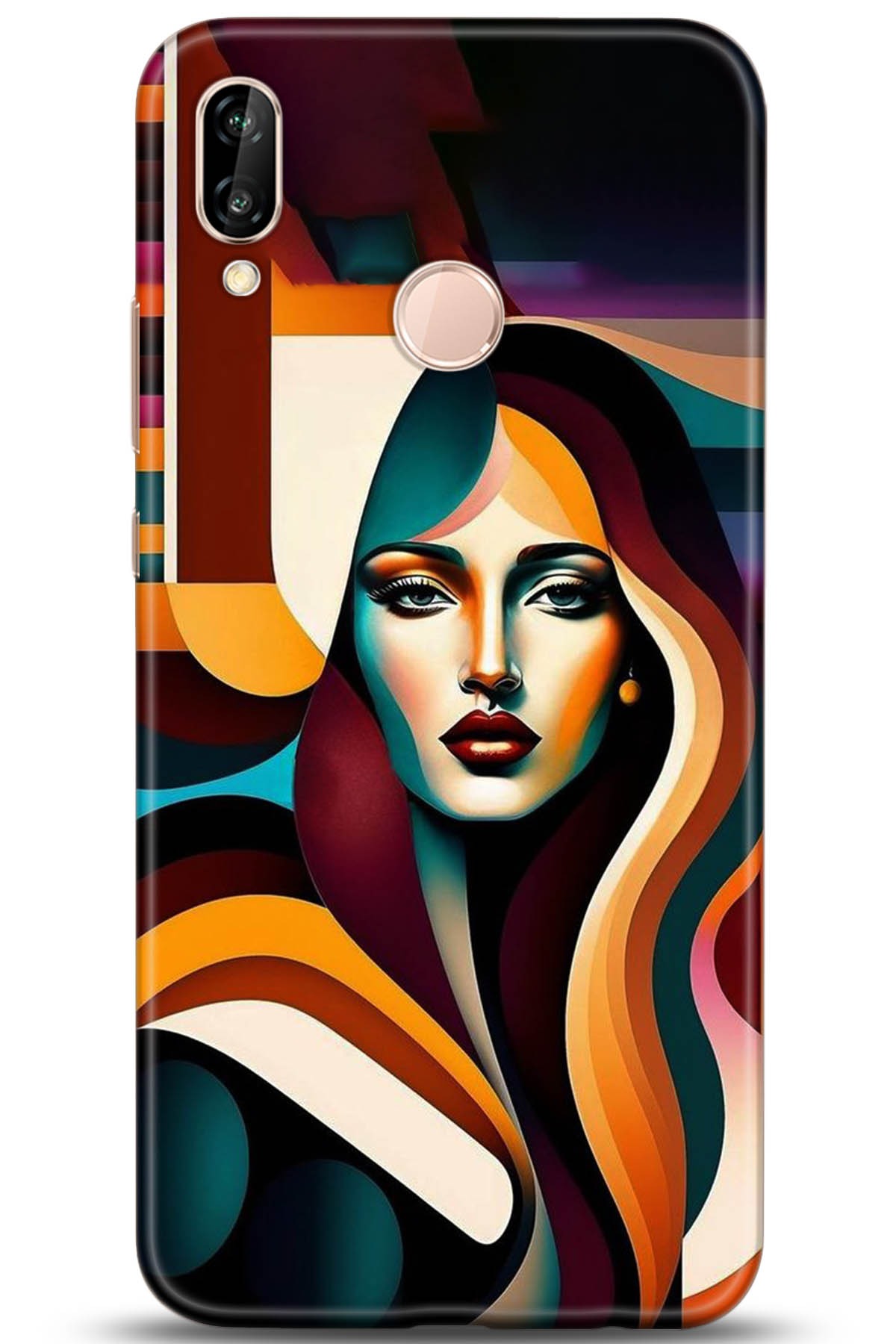 Huawei P20 Lite Uyumlu Kılıf HD Baskılı Kılıf - Followed Institution 5245