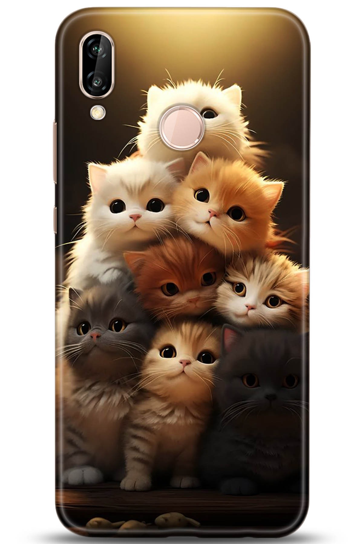 Huawei P20 Lite Uyumlu Kılıf HD Baskılı Kılıf - Followed Institution 5254