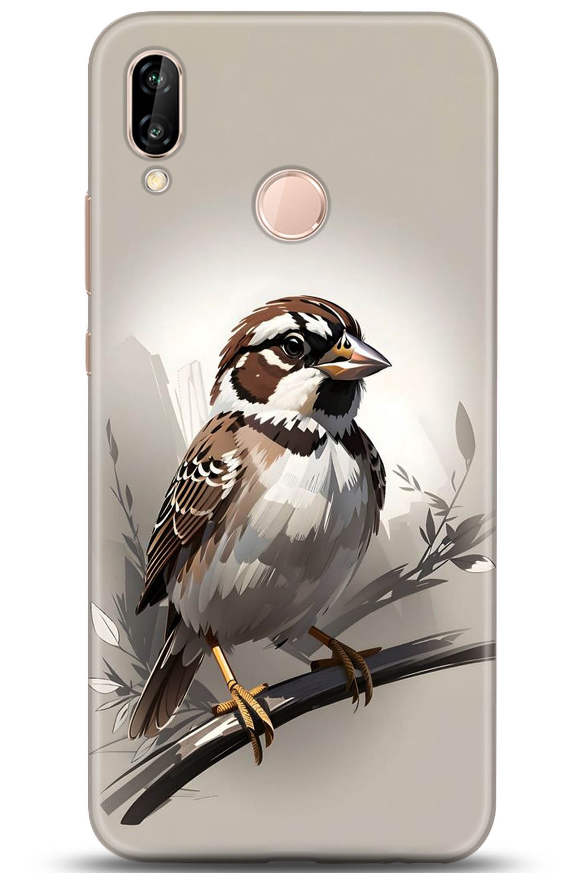 Huawei P20 Lite Uyumlu Kılıf HD Baskılı Kılıf - Followed Institution 5258