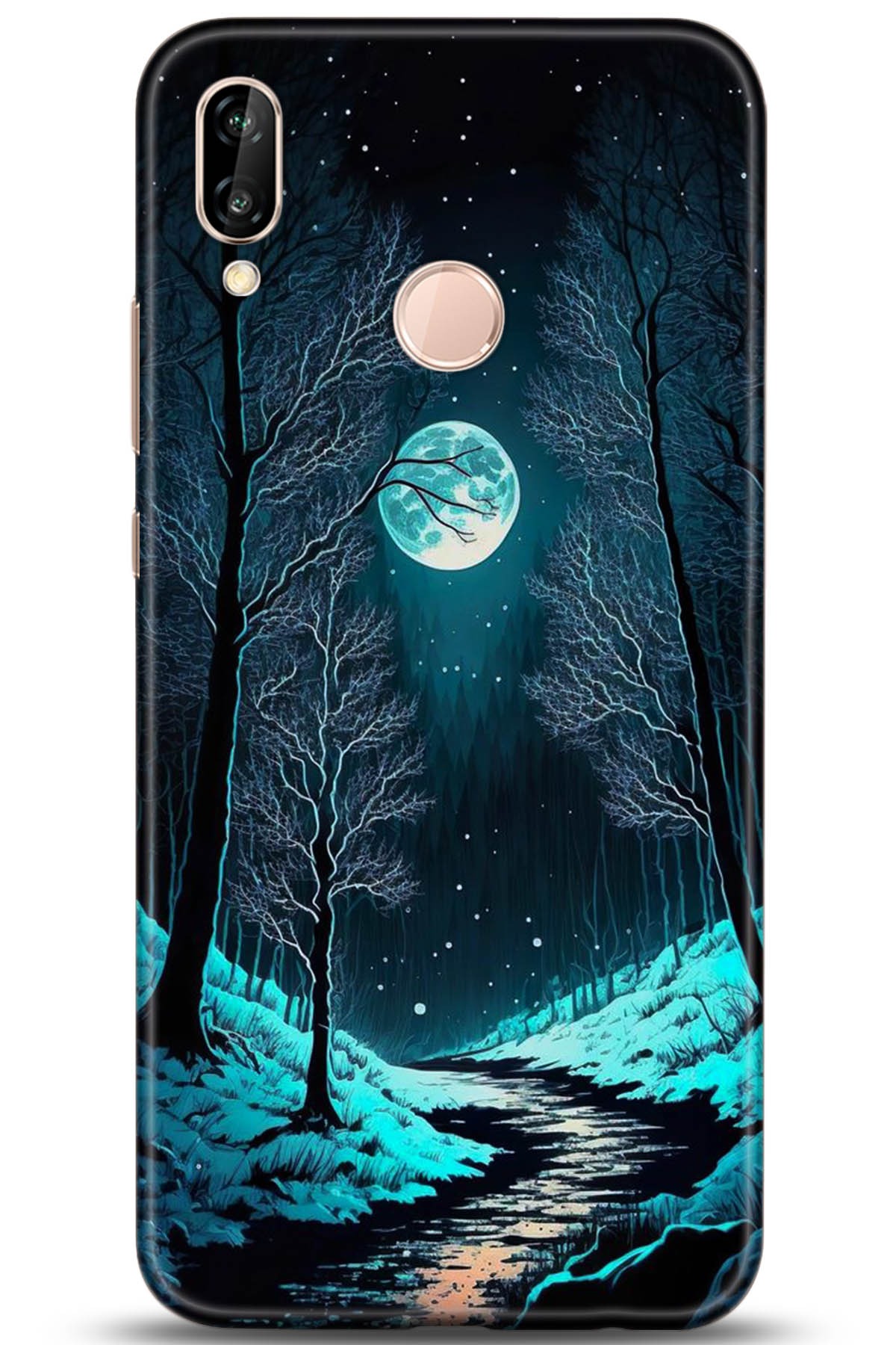 Huawei P20 Lite Uyumlu Kılıf HD Baskılı Kılıf - Followed Institution 5265