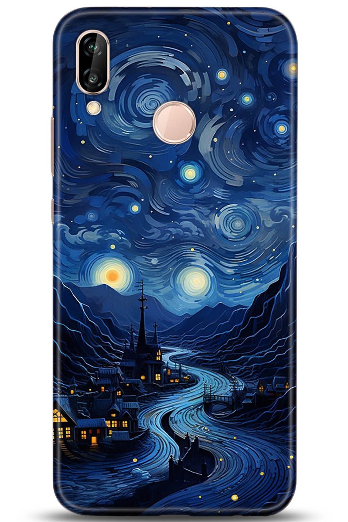 Huawei P20 Lite Uyumlu Kılıf HD Baskılı Kılıf - Followed Institution 5276