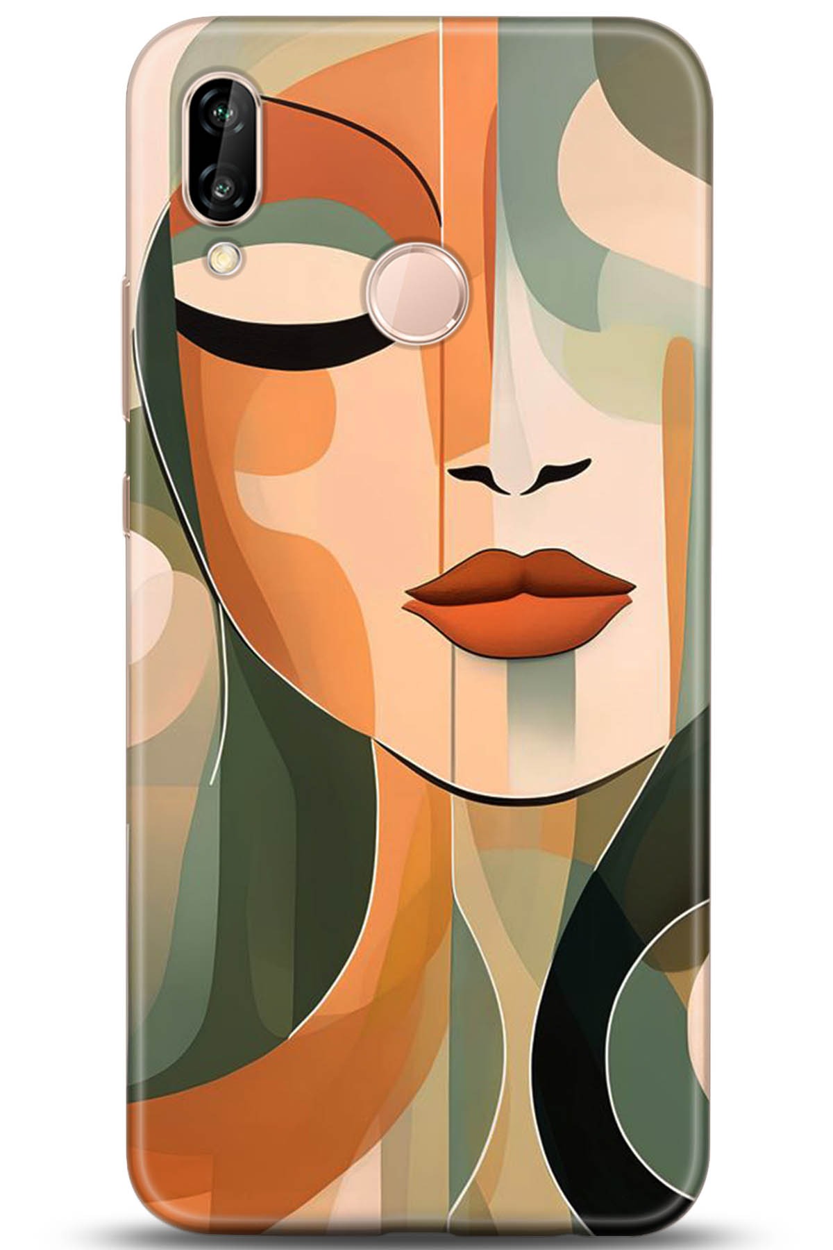 Huawei P20 Lite Uyumlu Kılıf HD Baskılı Kılıf - Followed Institution 5279