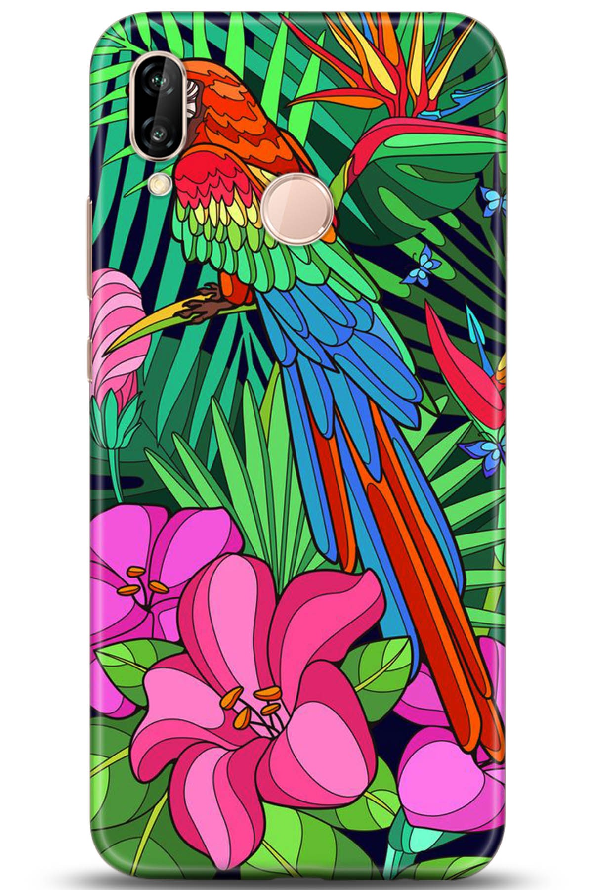 Huawei P20 Lite Uyumlu Kılıf HD Baskılı Kılıf - Followed Institution 5283