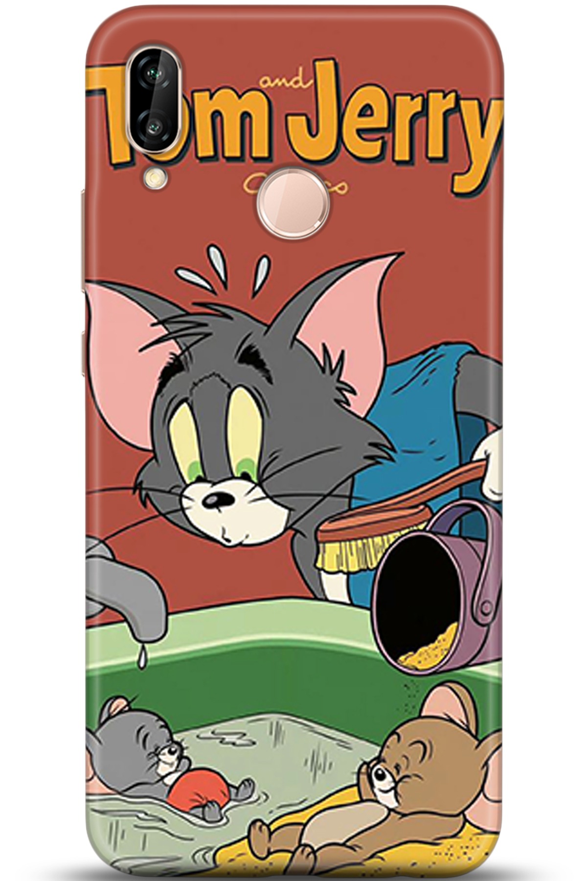 Huawei P20 Lite Uyumlu Kılıf HD Baskılı Kılıf - Followed Institution 5337