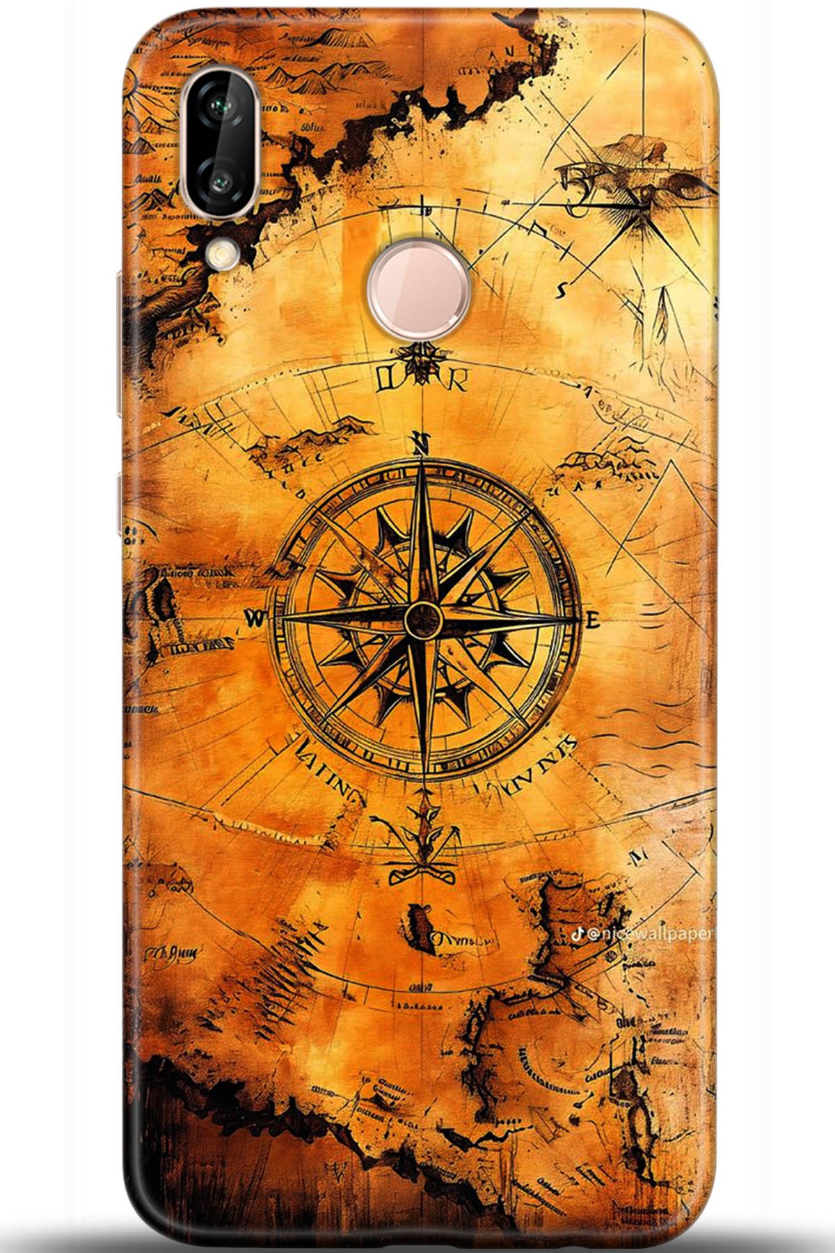 Huawei P20 Lite Uyumlu Kılıf HD Baskılı Kılıf - Followed Institution 5383