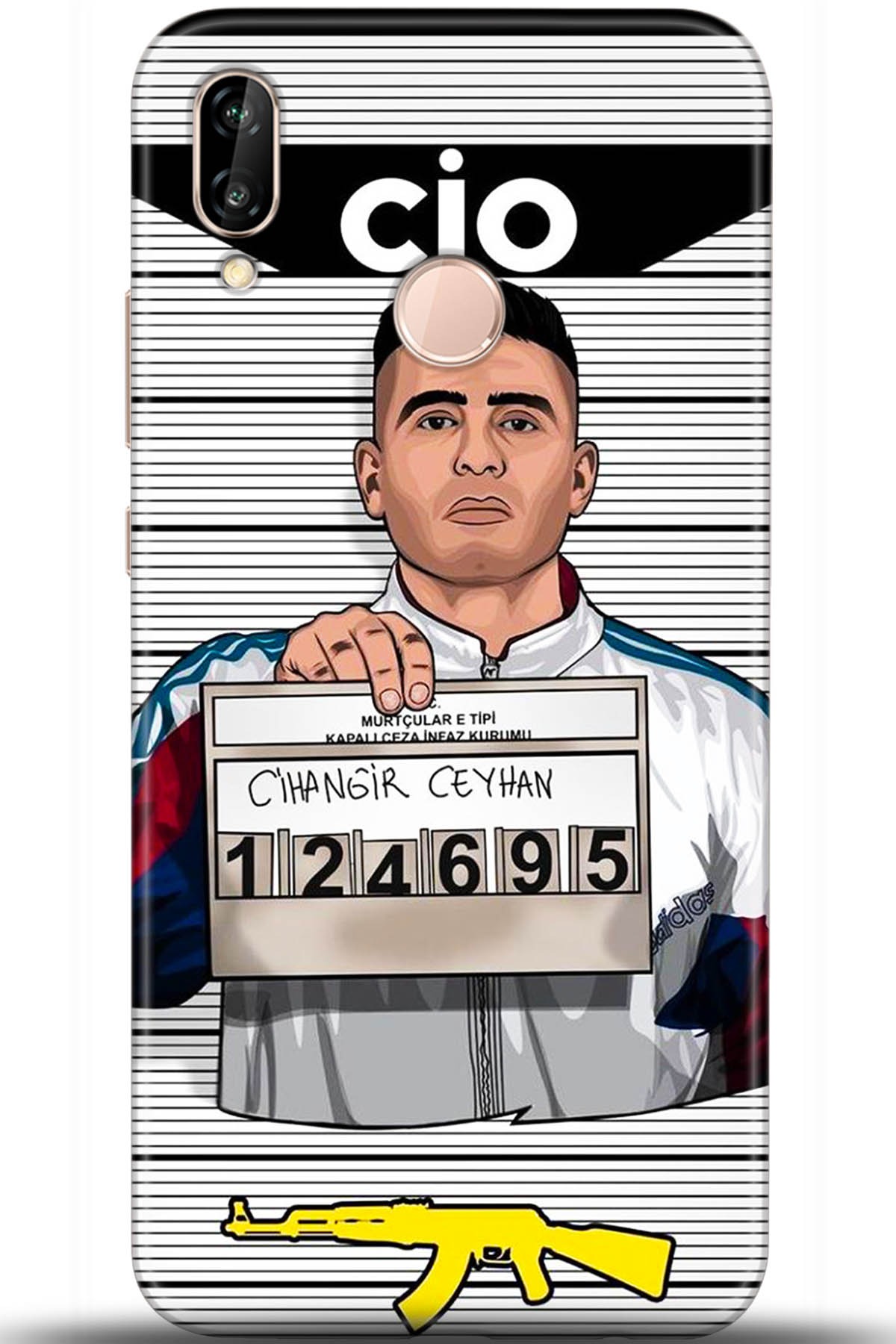 Huawei P20 Lite Uyumlu Kılıf HD Baskılı Kılıf - Followed Institution 5411