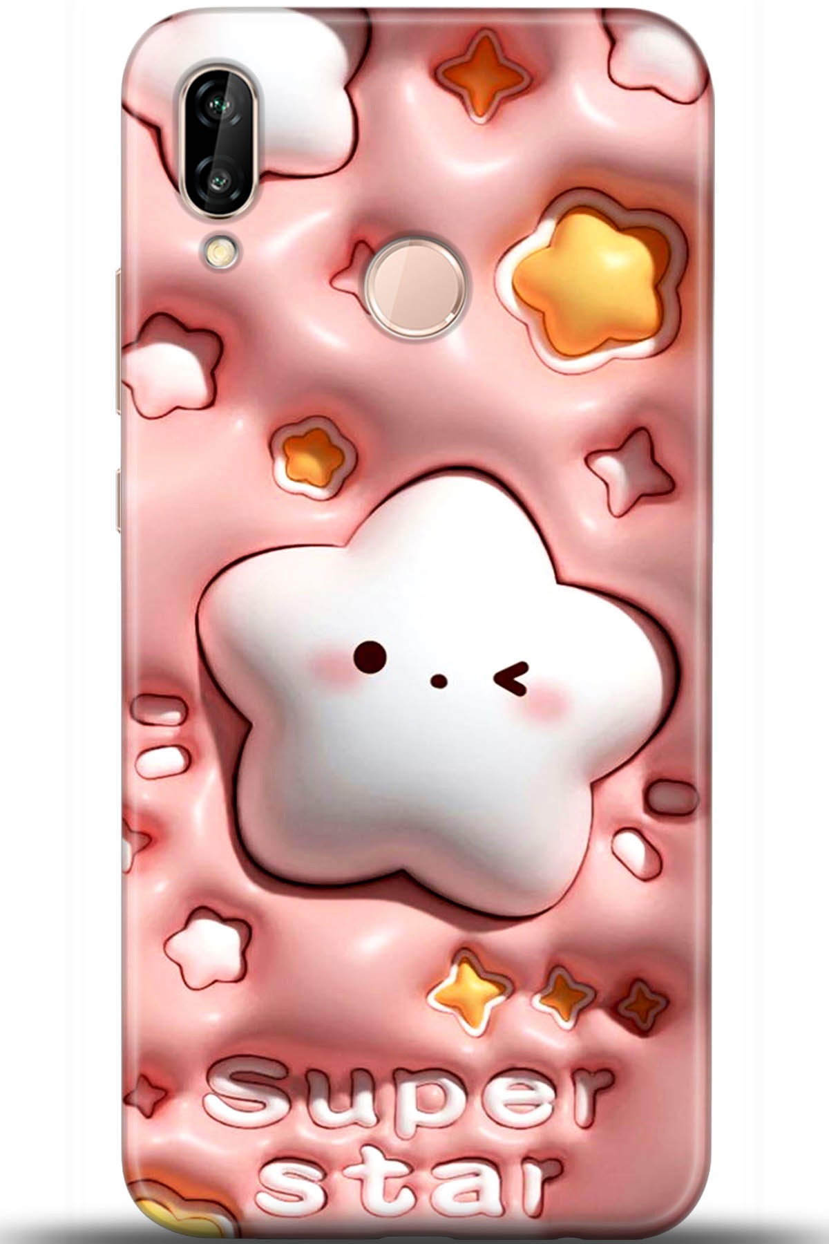 Huawei P20 Lite Uyumlu Kılıf HD Baskılı Kılıf - Followed Institution 5420