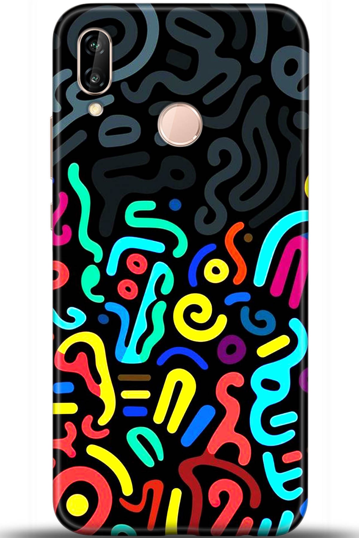 Huawei P20 Lite Uyumlu Kılıf HD Baskılı Kılıf - Followed Institution 5465