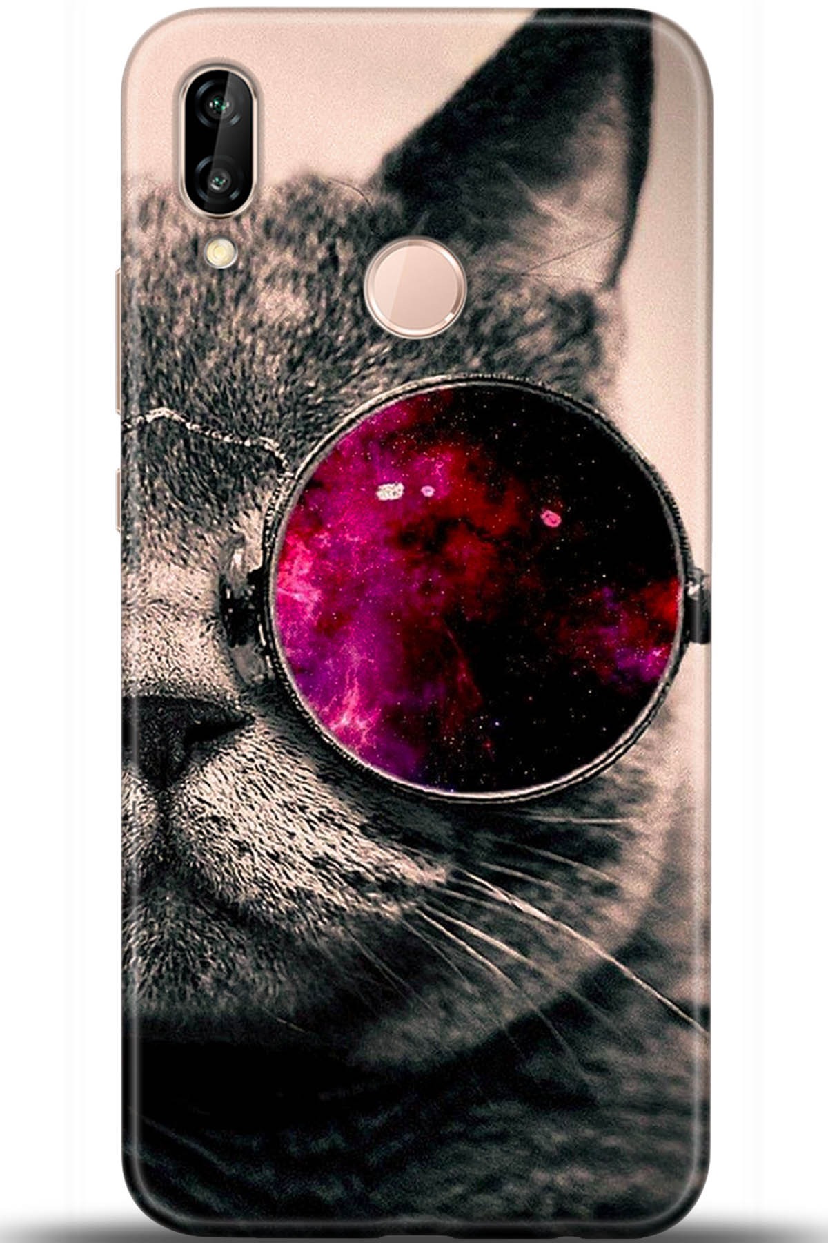 Huawei P20 Lite Uyumlu Kılıf HD Baskılı Kılıf - Followed Institution 5535