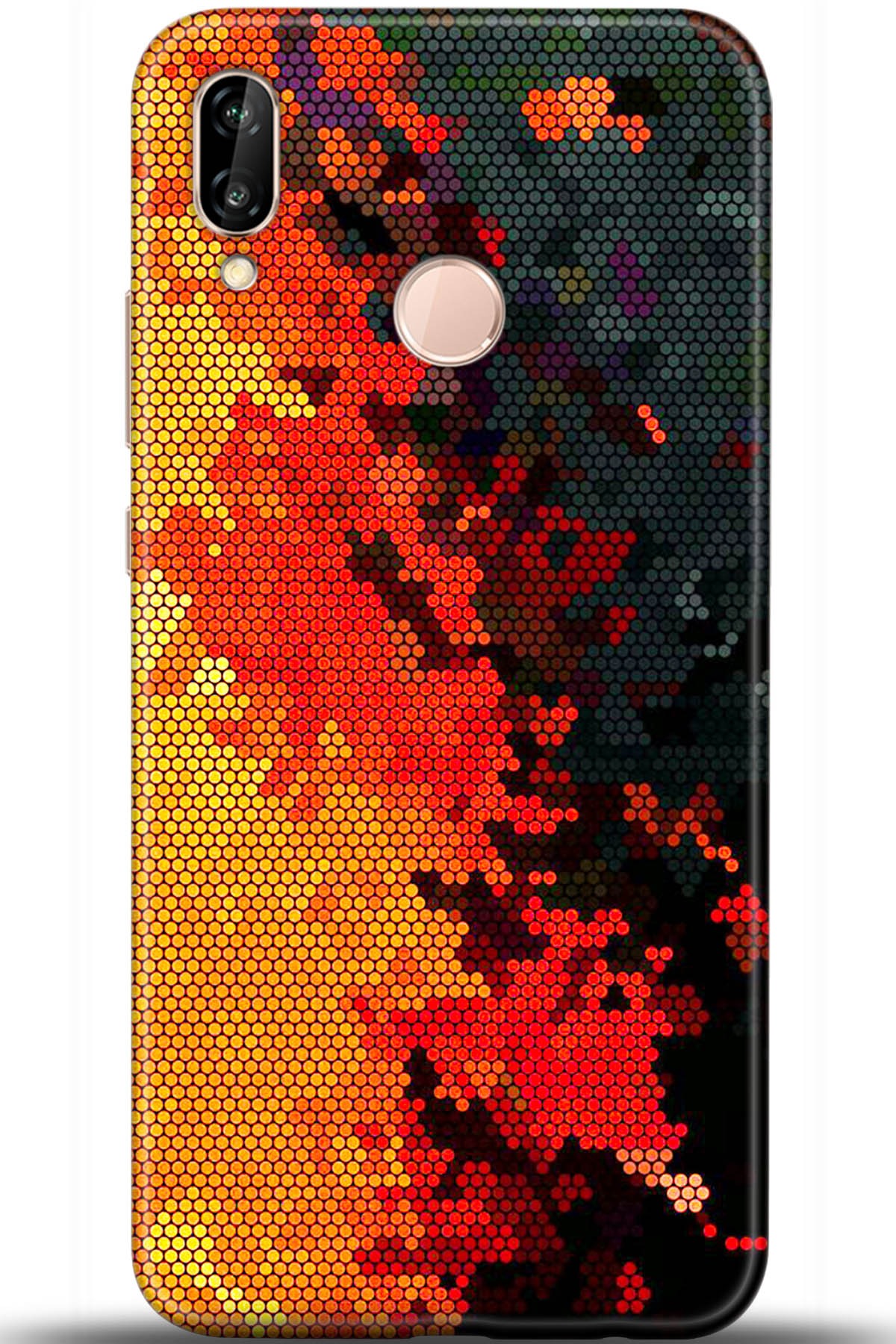 Huawei P20 Lite Uyumlu Kılıf HD Baskılı Kılıf - Followed Institution 5540