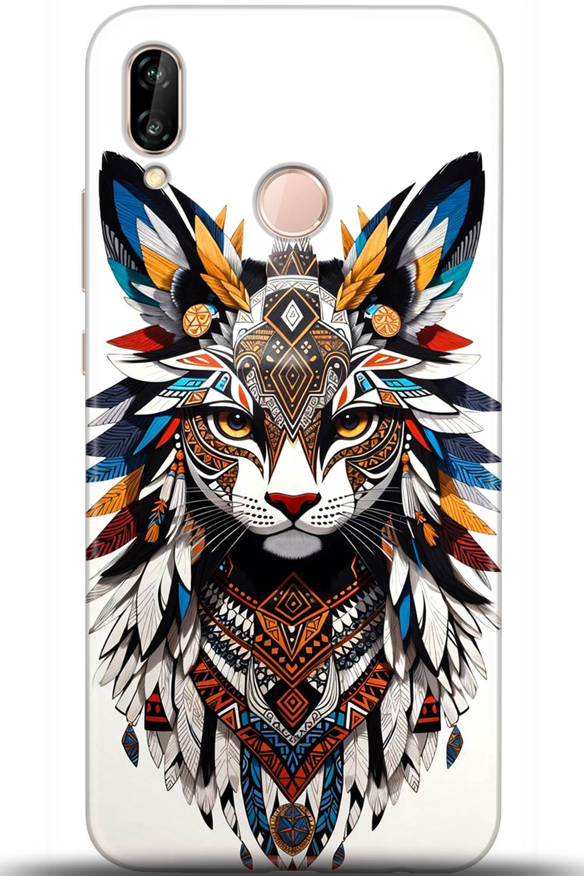 Huawei P20 Lite Uyumlu Kılıf HD Baskılı Kılıf - Followed Institution 5570