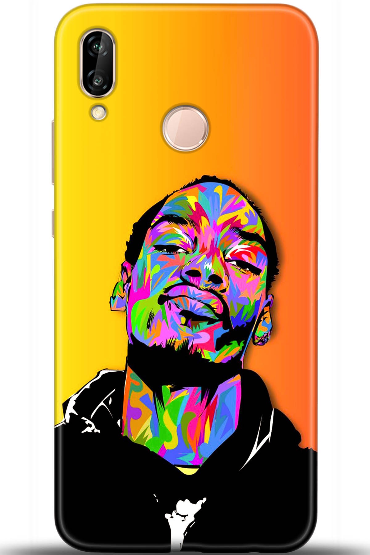 Huawei P20 Lite Uyumlu Kılıf HD Baskılı Kılıf - Followed Institution 5573