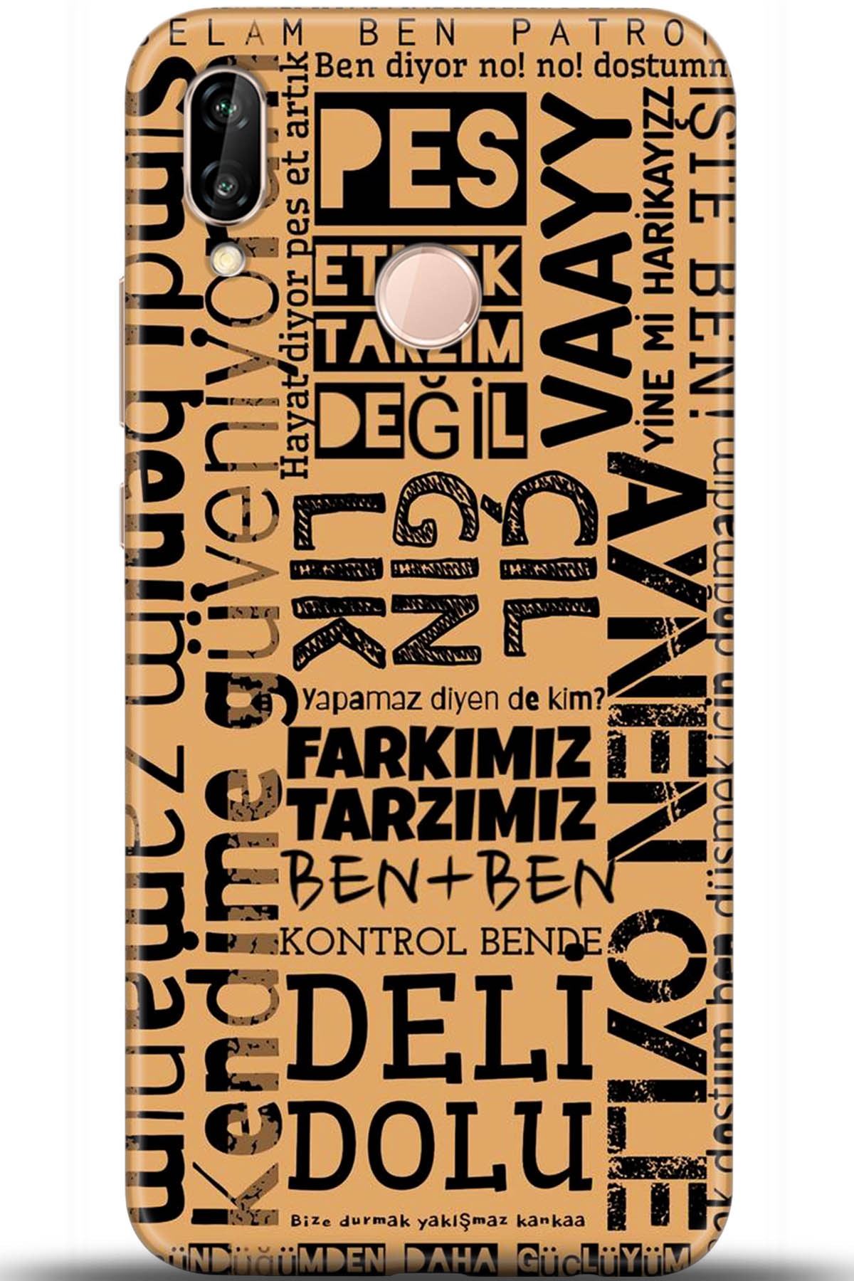 Huawei P20 Lite Uyumlu Kılıf HD Baskılı Kılıf - Followed Institution 5588